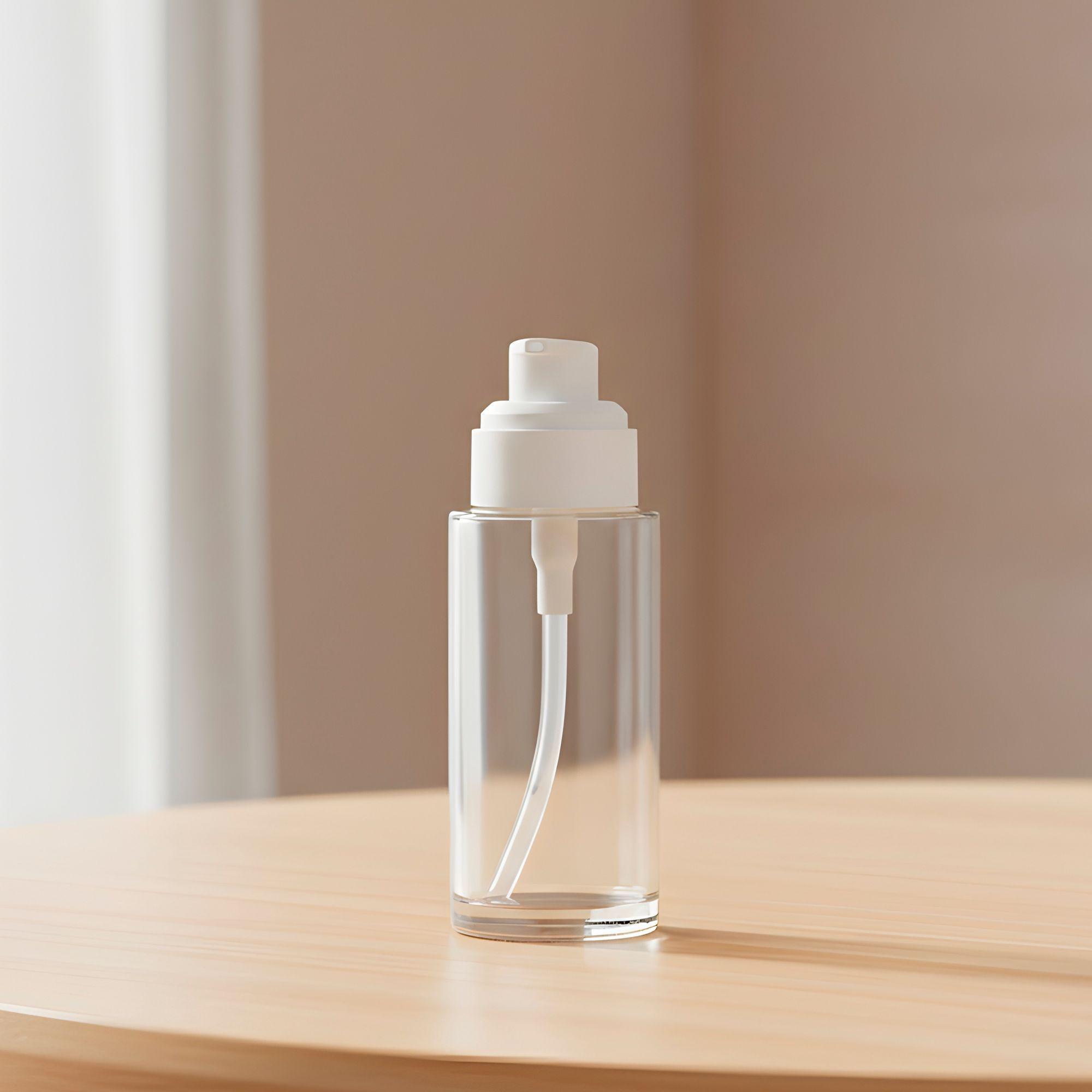 Set 24 Frasco Blanco Vidrio Bomba Locion 30ml-2