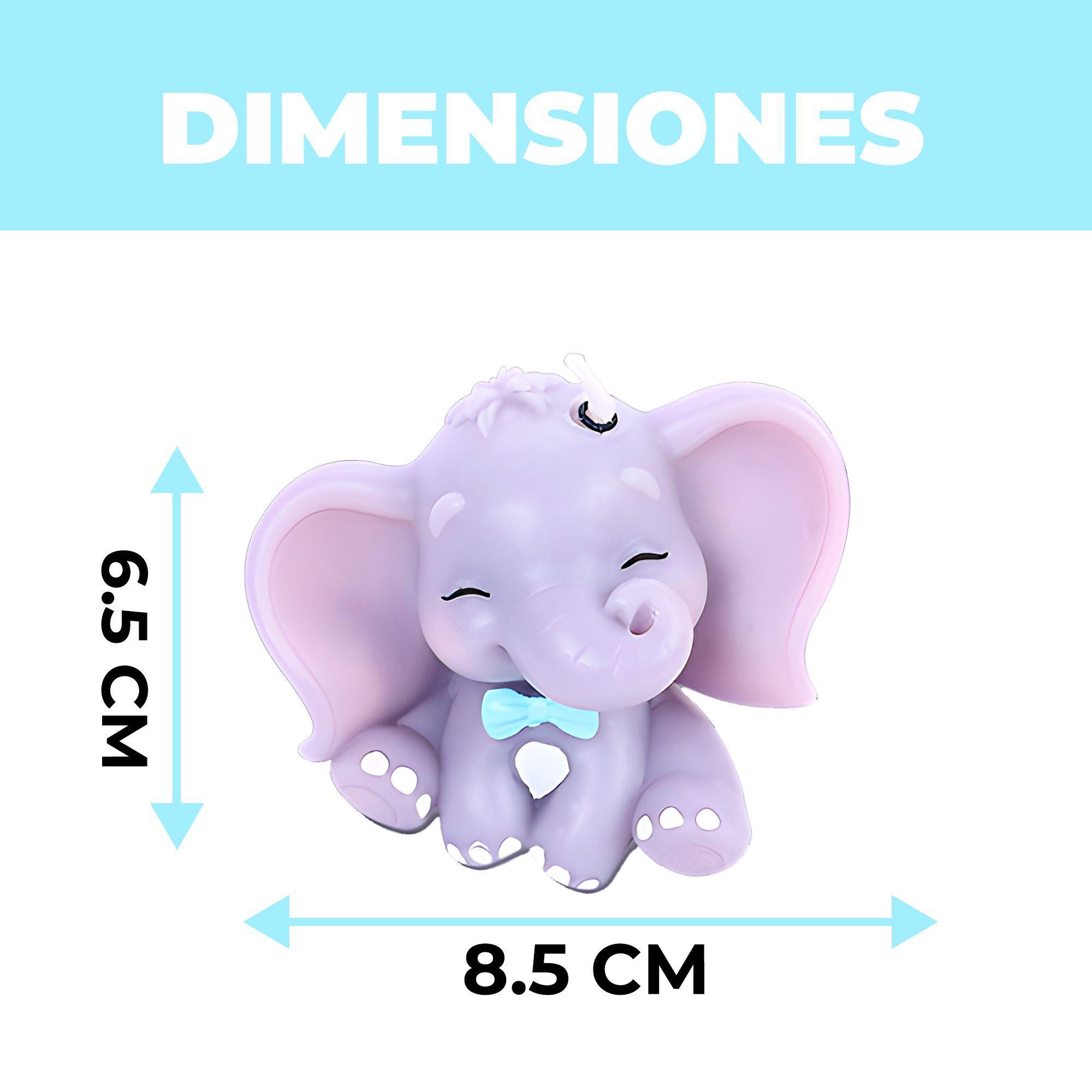 3 Moldes Silicona Velas Aroma Peque o Elefante 8 5 X 6 7 Cm-1