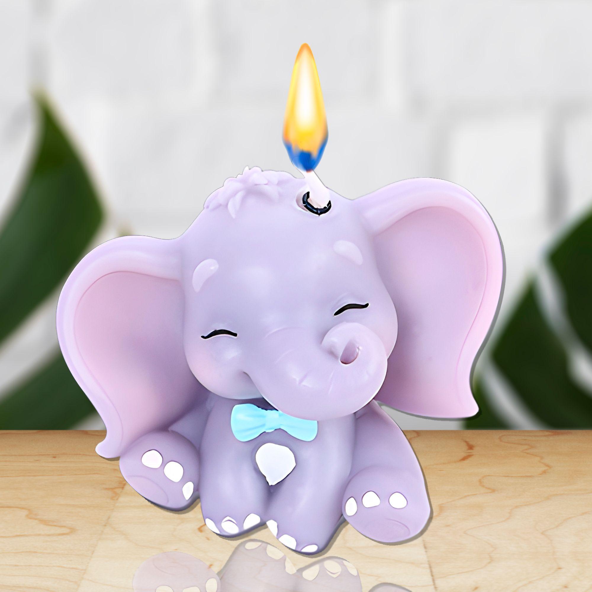 3 Moldes Silicona Velas Aroma Peque o Elefante 8 5 X 6 7 Cm-5