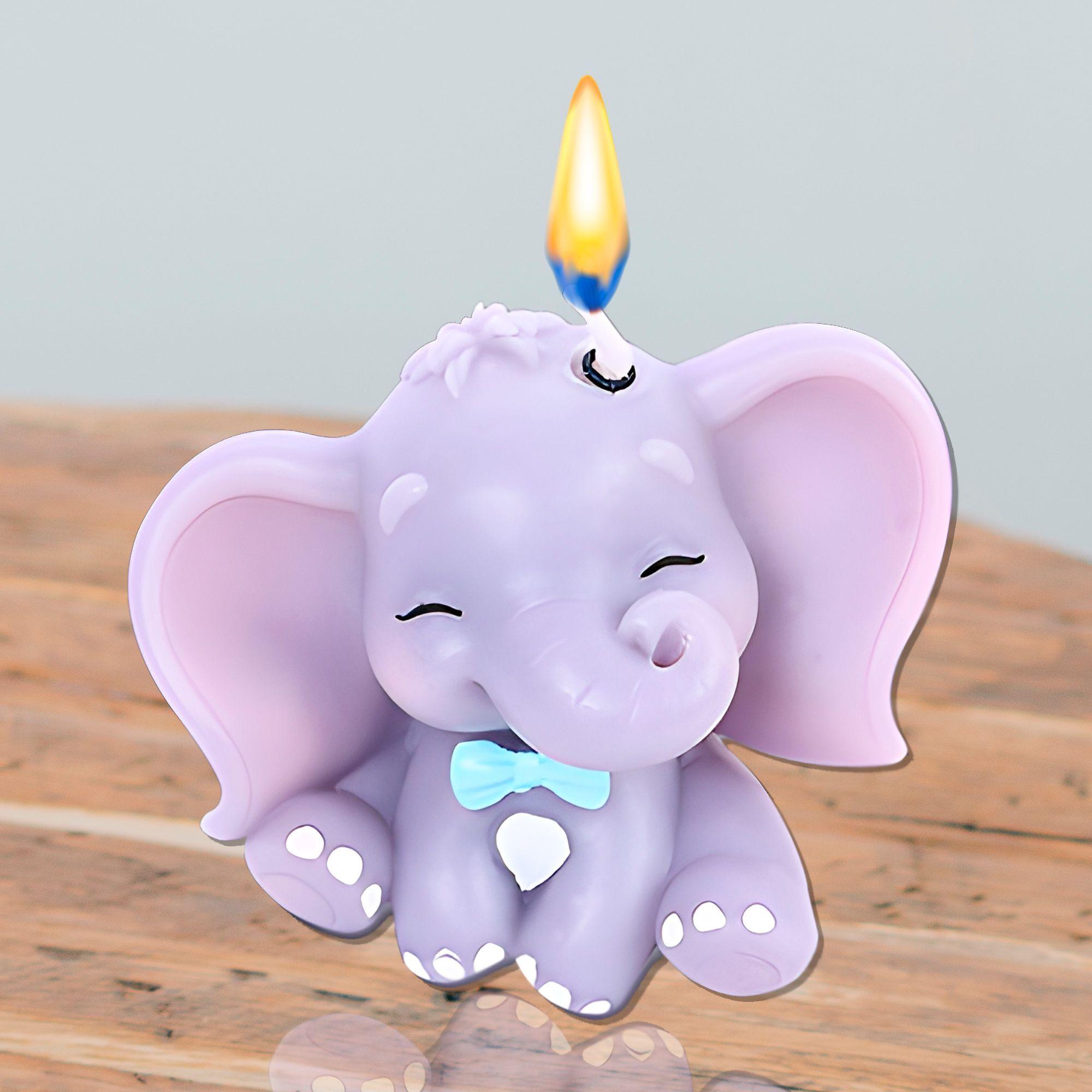 3 Moldes Silicona Velas Aroma Peque o Elefante 8 5 X 6 7 Cm-6