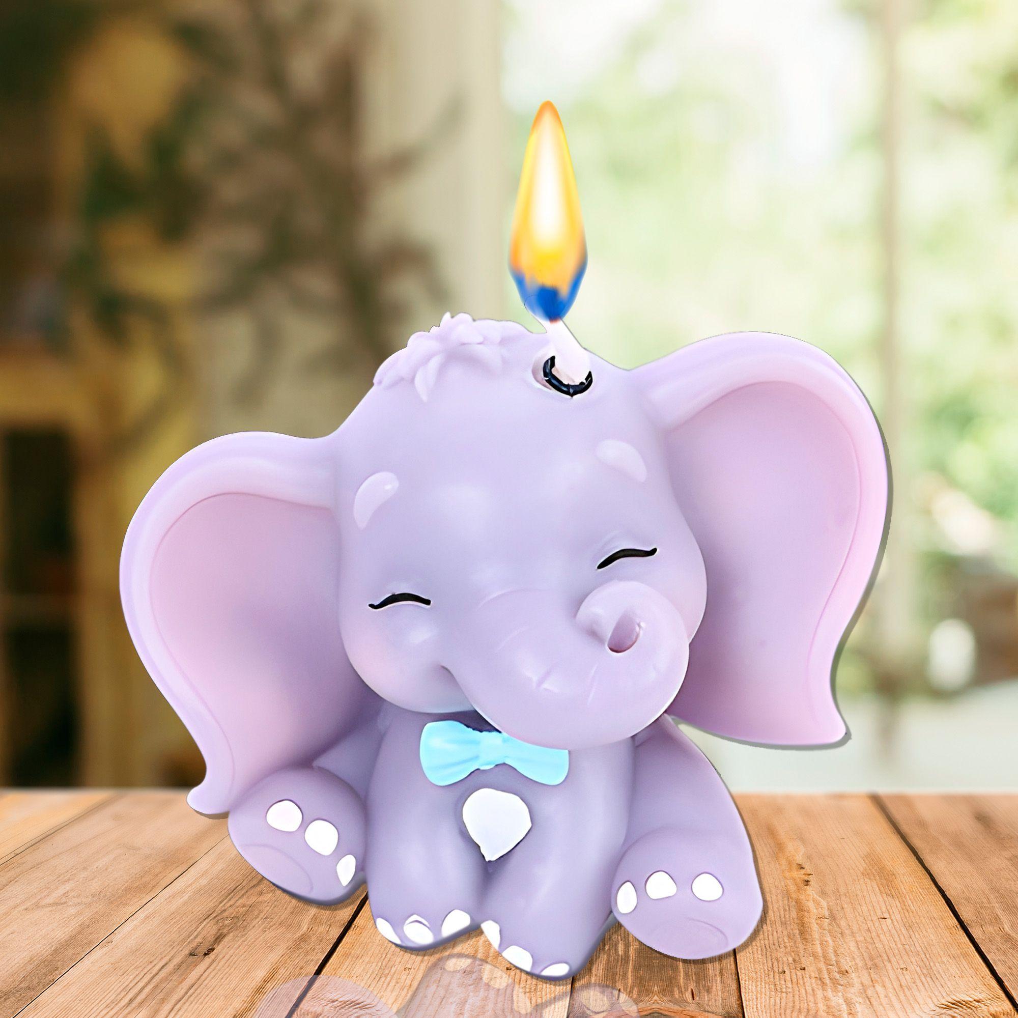 3 Moldes Silicona Velas Aroma Peque o Elefante 8 5 X 6 7 Cm-8