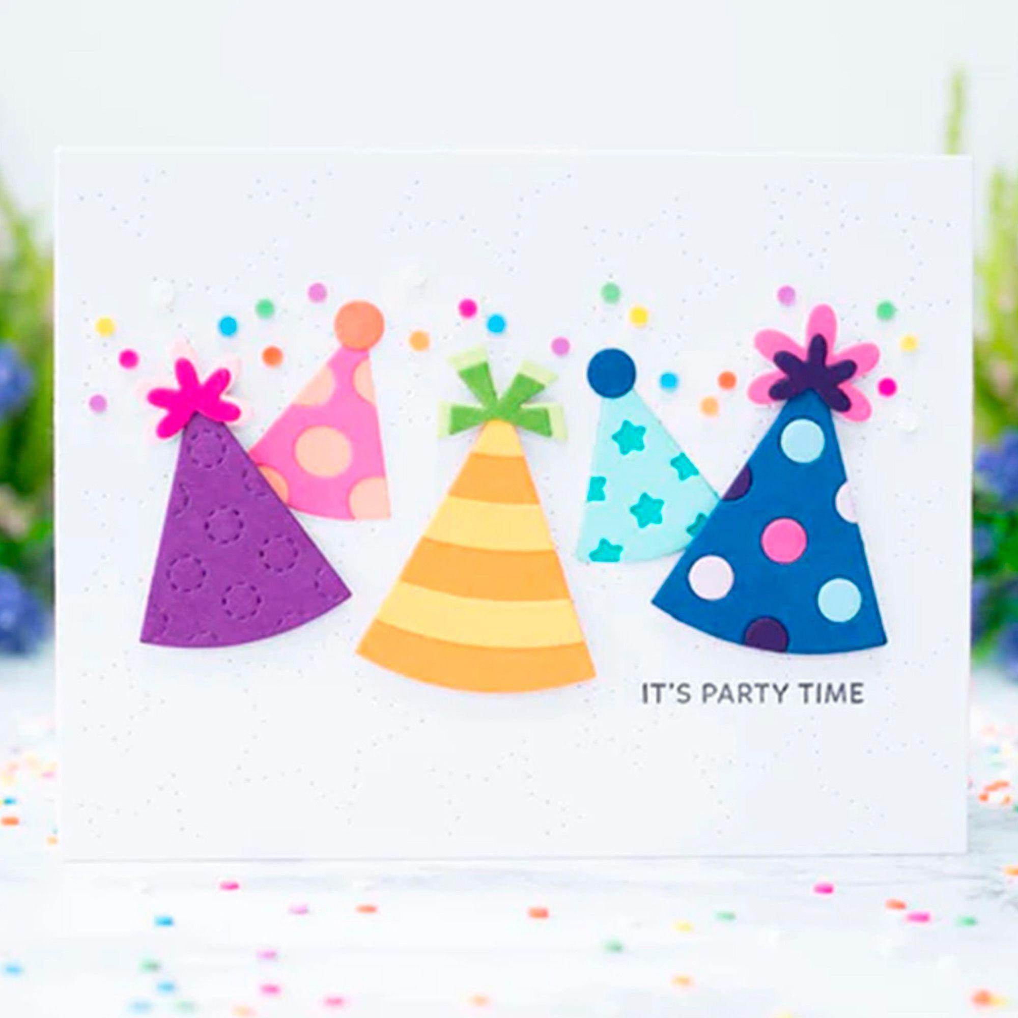 Troquel De Corte Metalico Plantilla Gorros De Fiesta-2