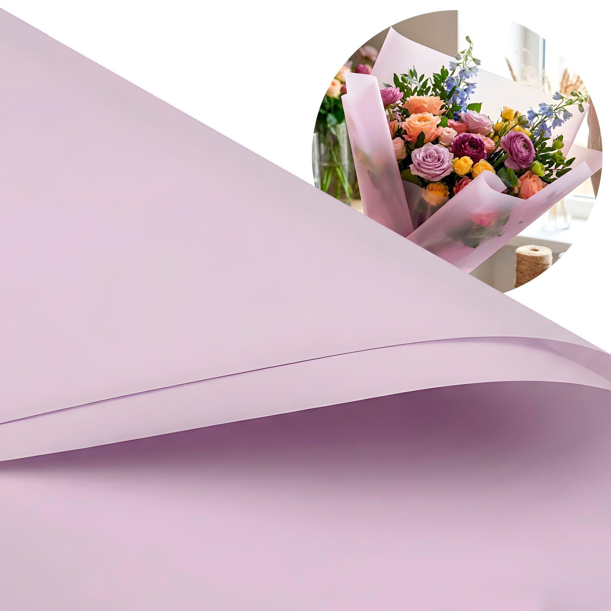 Papel Coreano 20 Pcs Arreglos Florales Translúcido 56x54 Cm-0