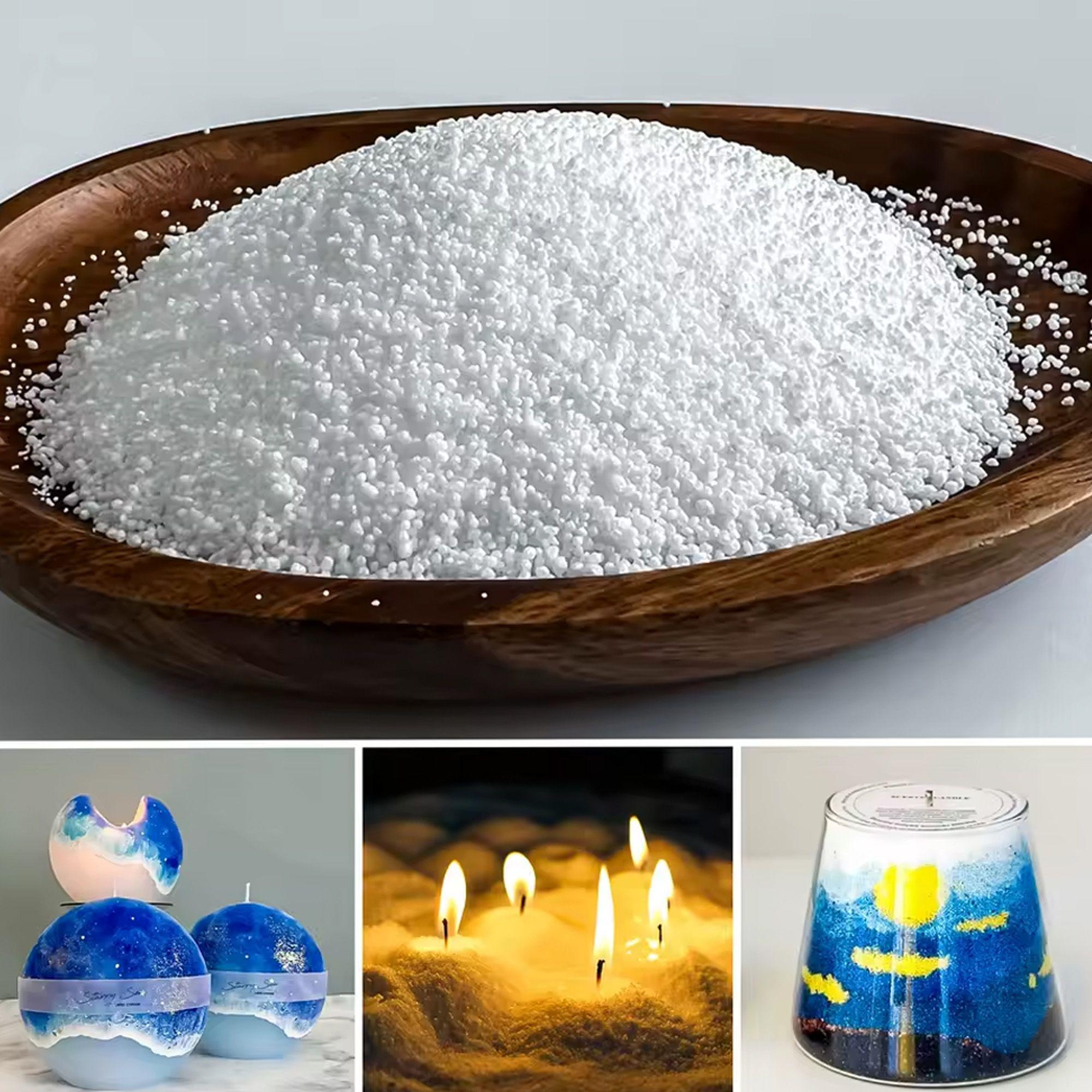 Cera De Hielo Nieve Arena Granulada Para Velas 1kg-3