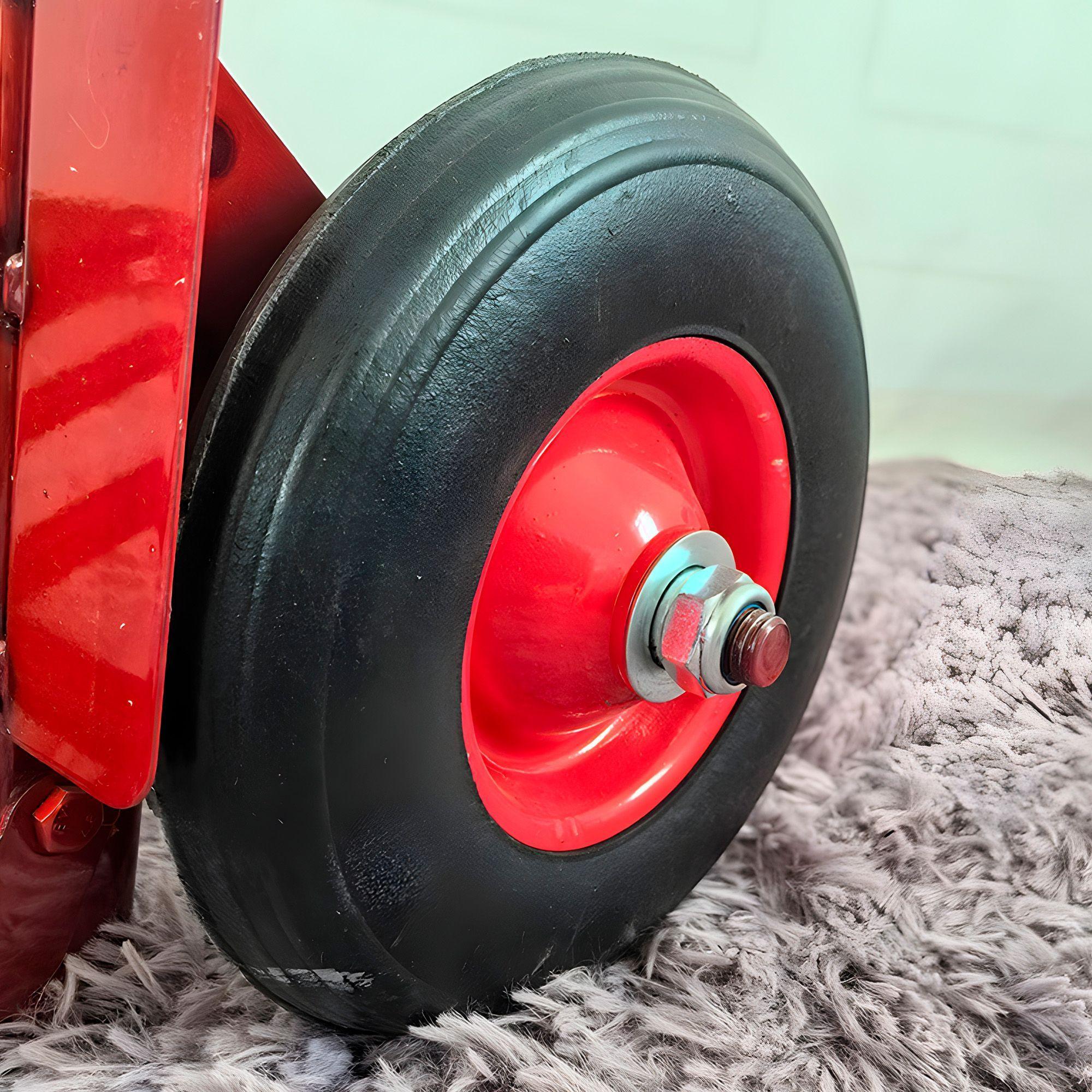 Carro Plegable De Carga Aluminio Tipo Yegua 120 Kilos Máximo-3