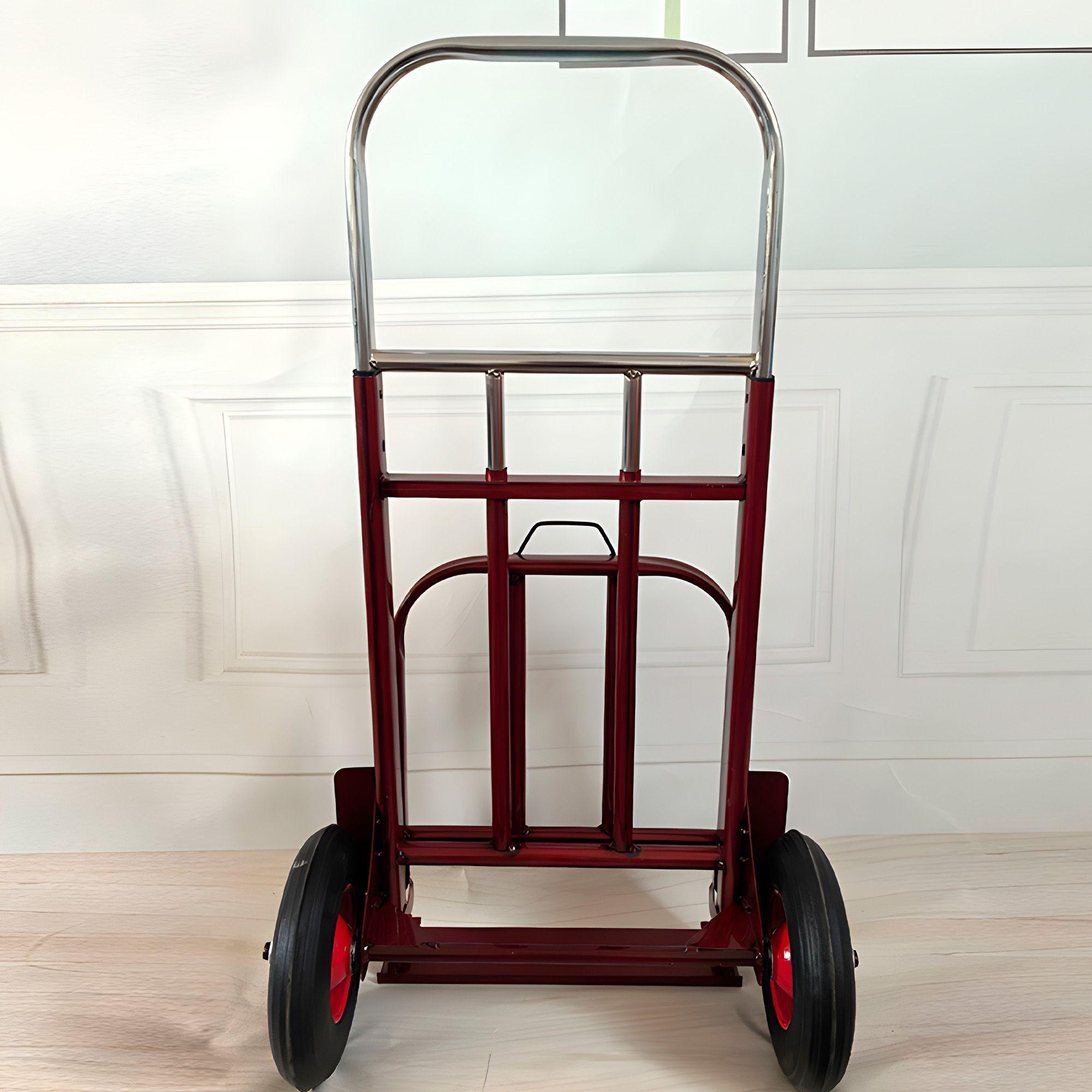 Carro Plegable De Carga Aluminio Tipo Yegua 120 Kilos Máximo-4