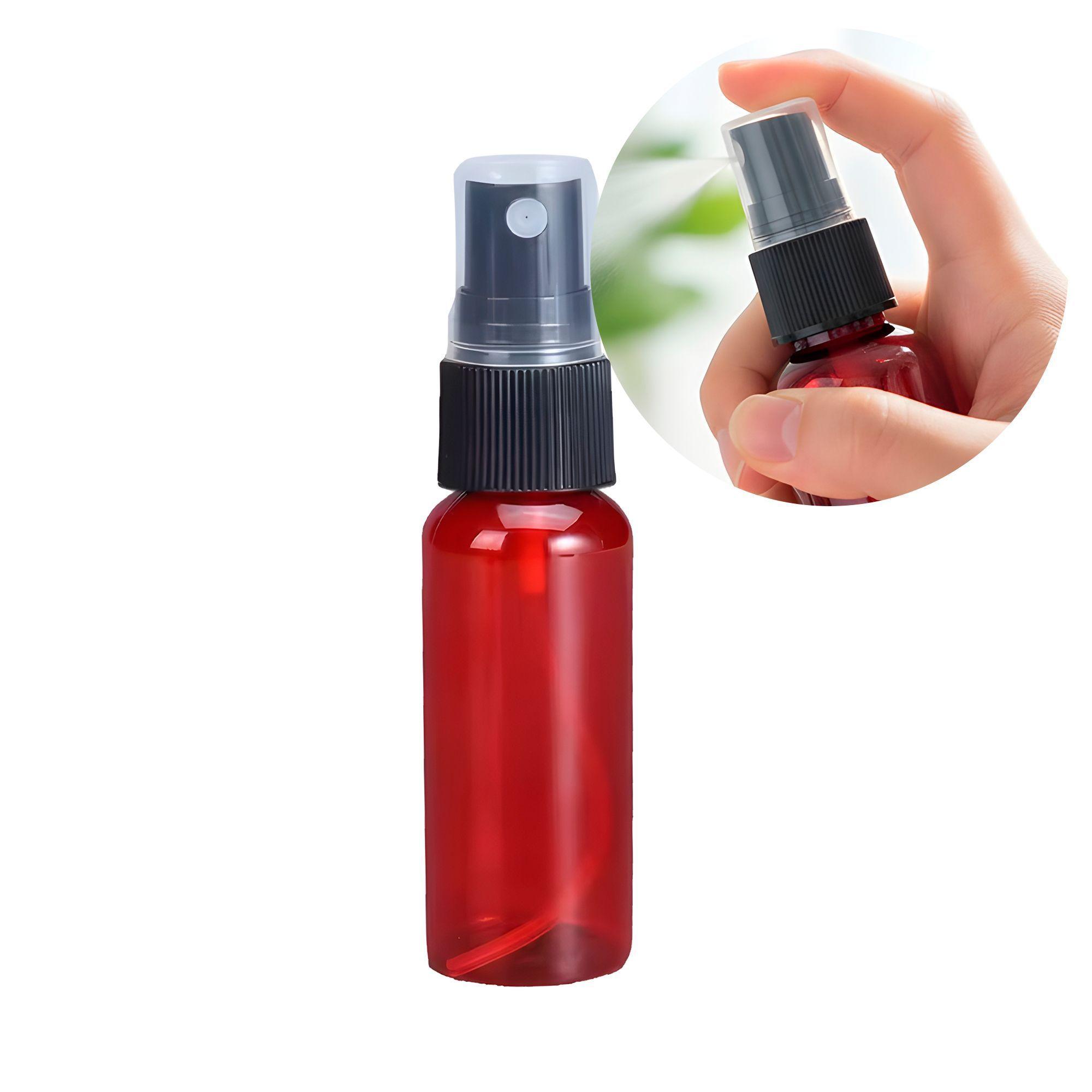 20 Frascos Plásticos Válvula De Spray Liquido mbar 30ml-0