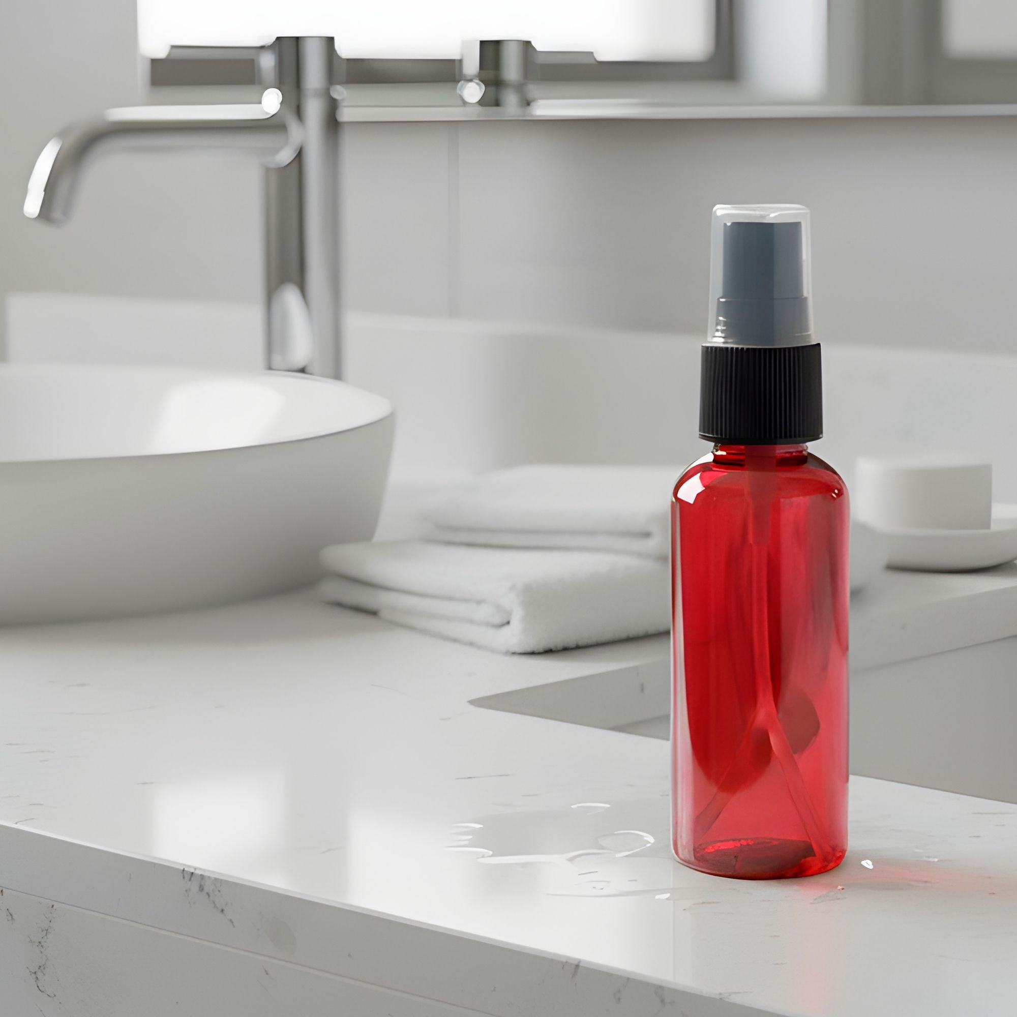 20 Frascos Plásticos Válvula De Spray Liquido mbar 30ml-8