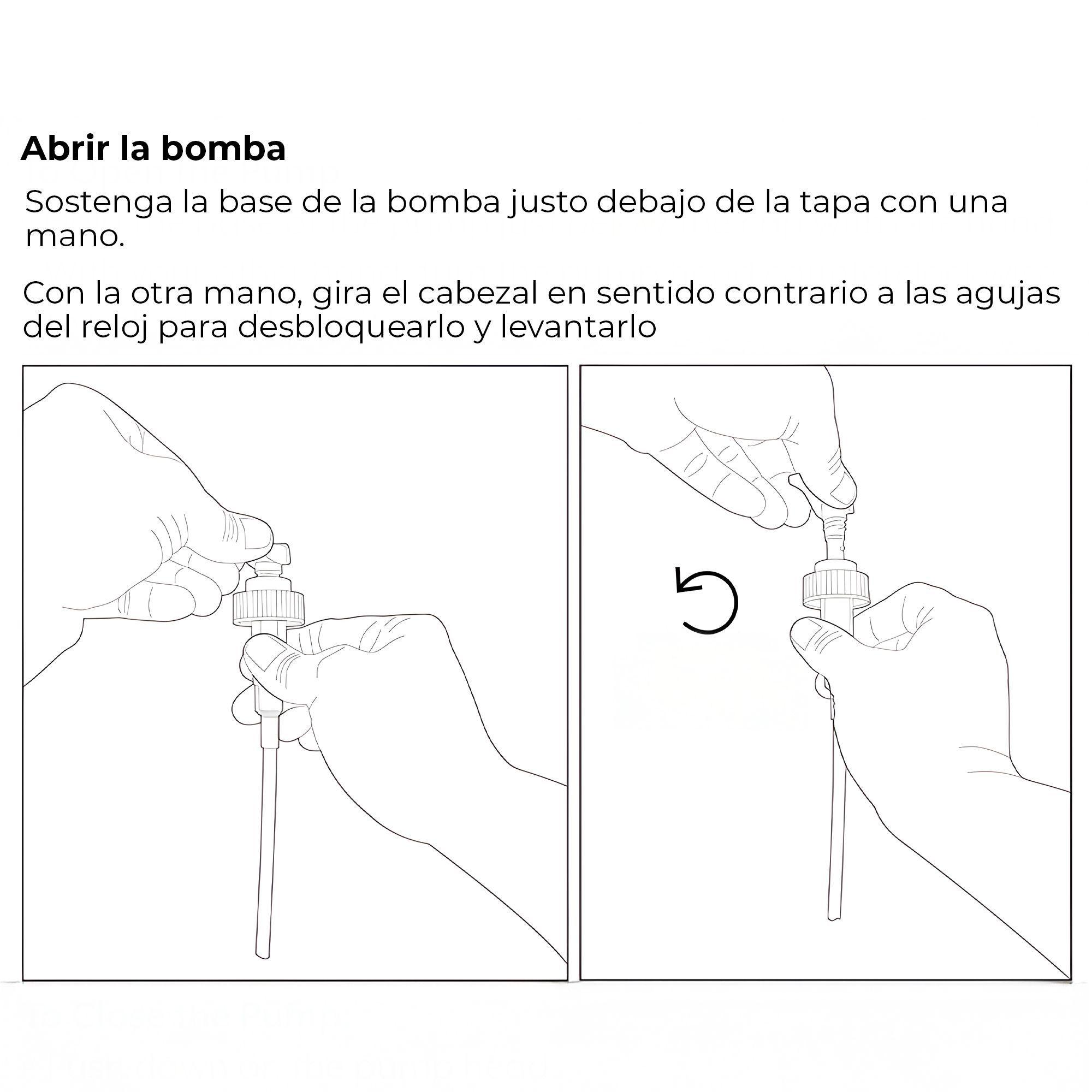 12 Frascos De Vidrio mbar Bomba De Locion Esencial 120 Ml-4