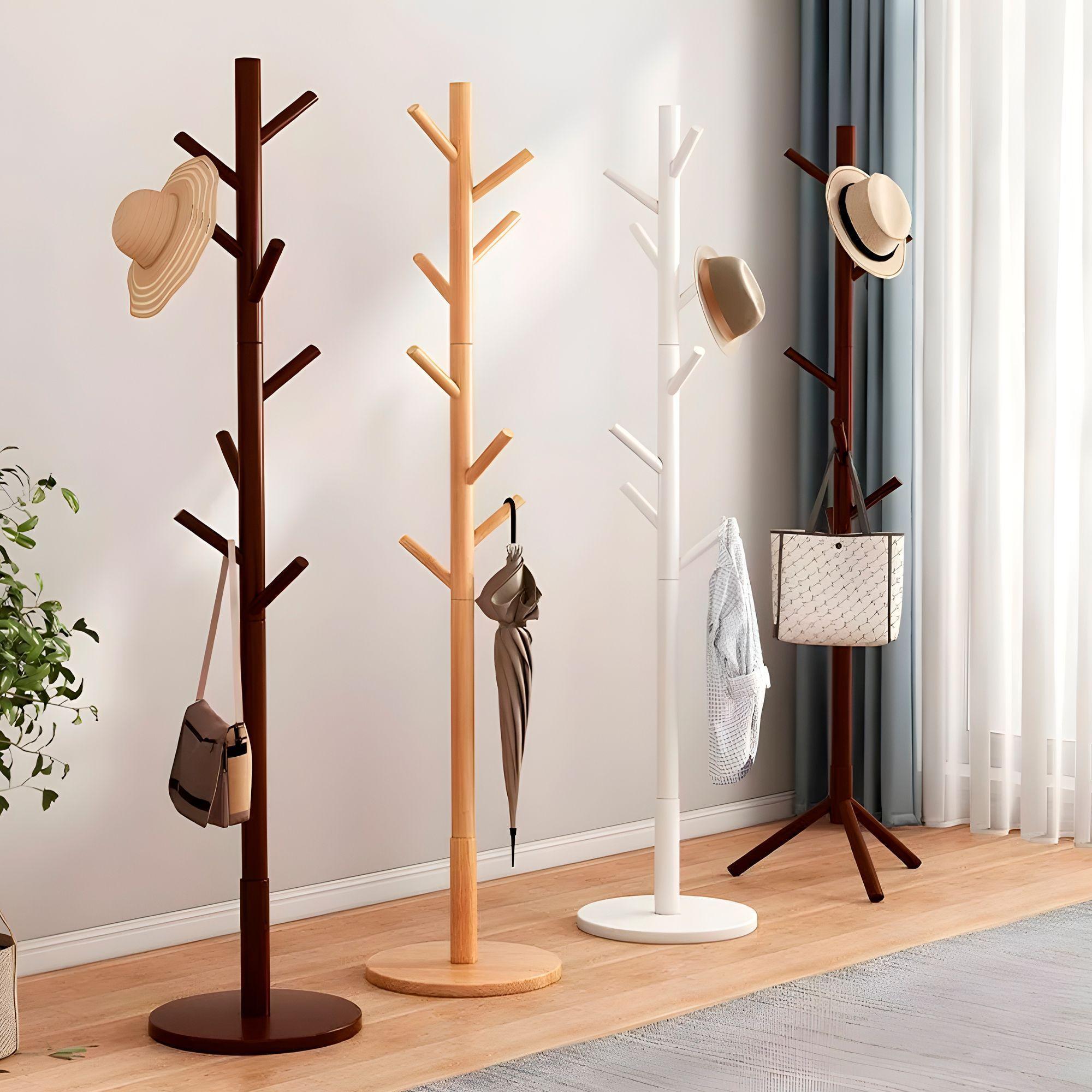 Perchero Colgador De Pie Metal Ropa Cilindrico 170x30 Cm-2