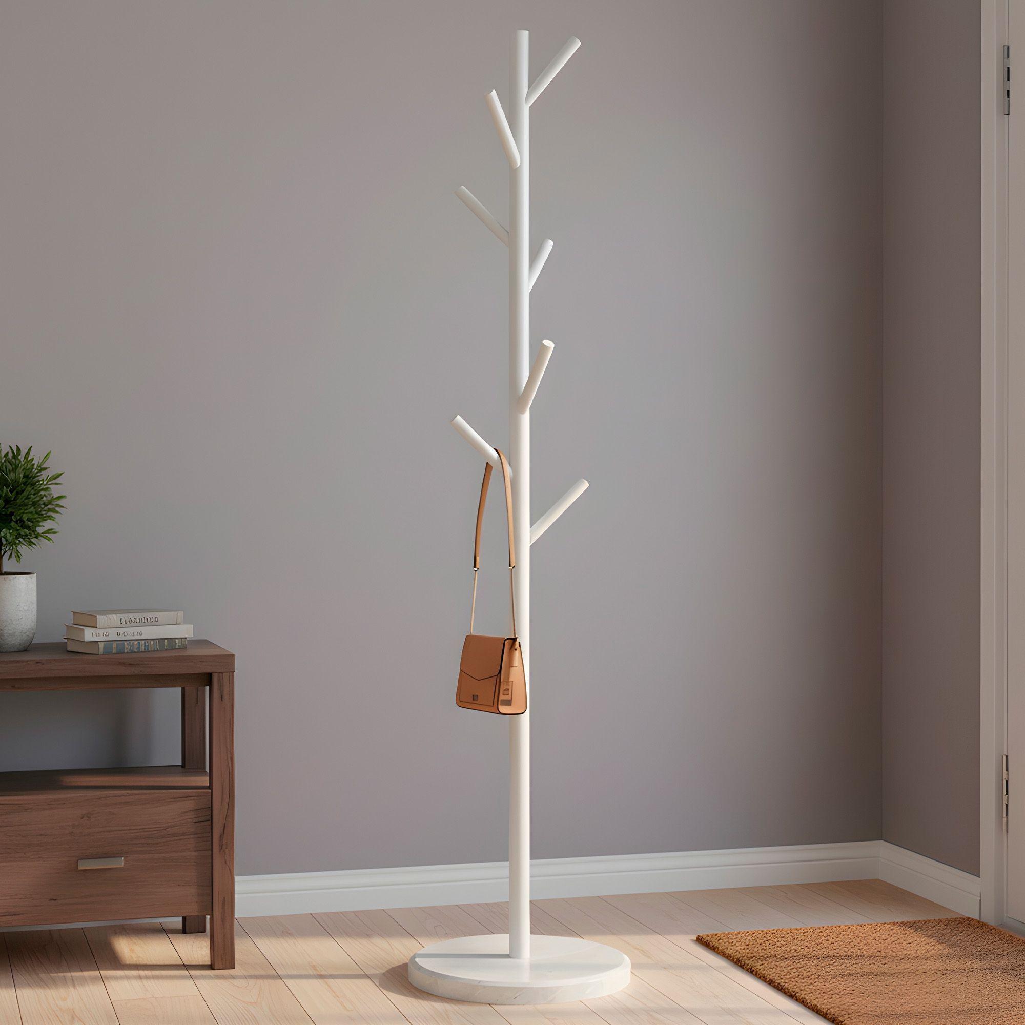 Perchero Colgador De Pie Metal Ropa Cilindrico 170x30 Cm-9