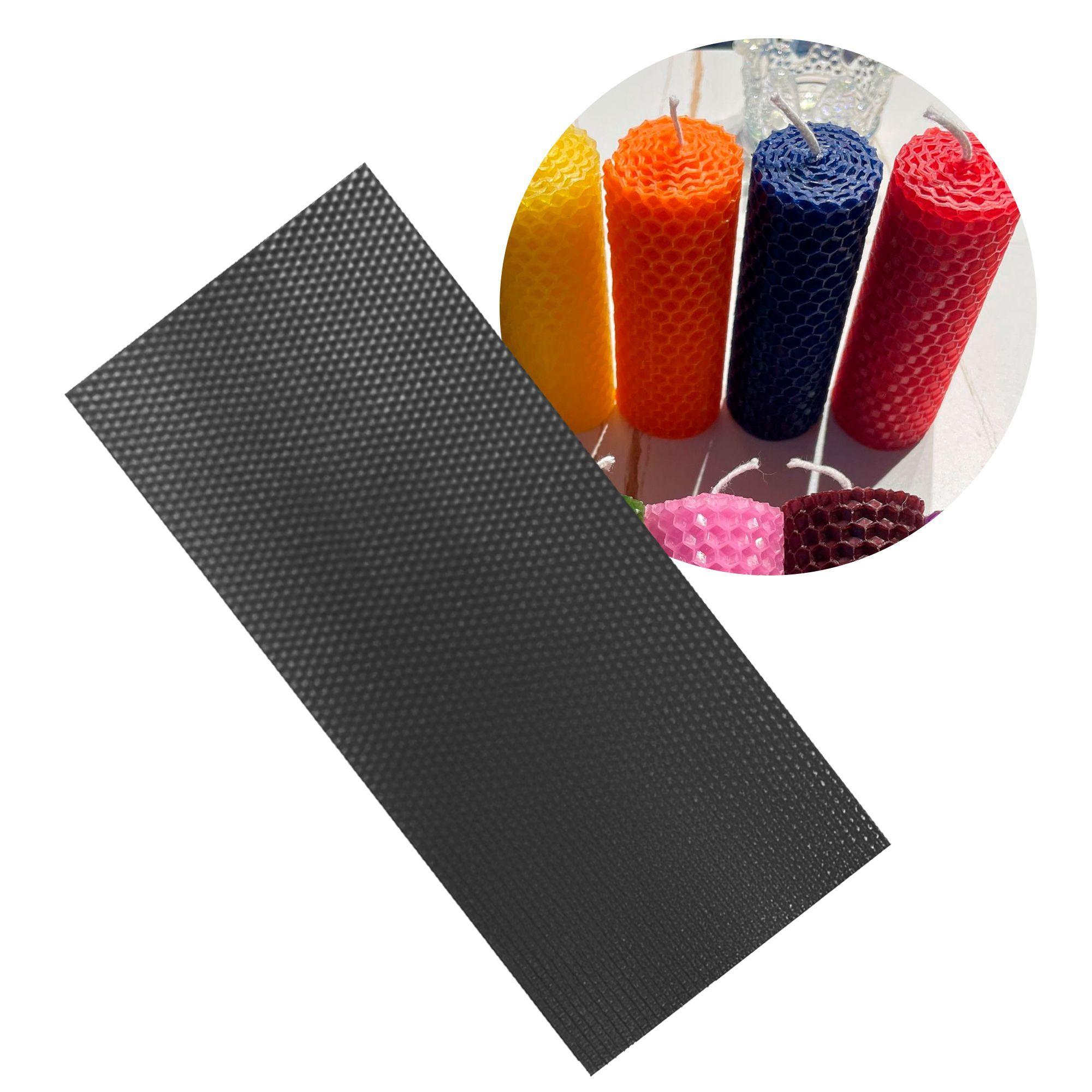 12 Laminas Cera Abejas Para Velas Diy 10x40 Cm Colores-0