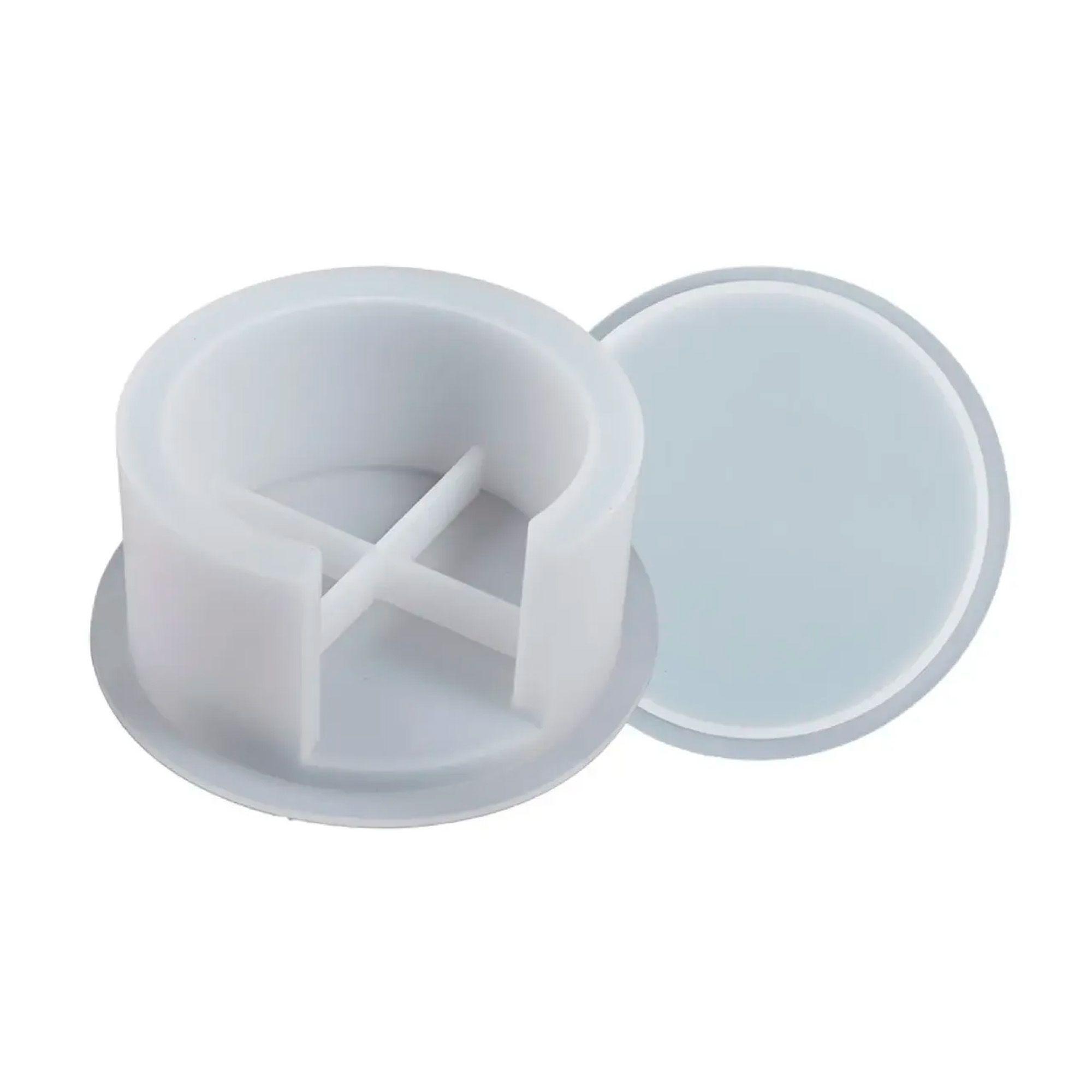 Set 7 Moldes De Silicona Posavasos Con Base Resina Epóxica-0