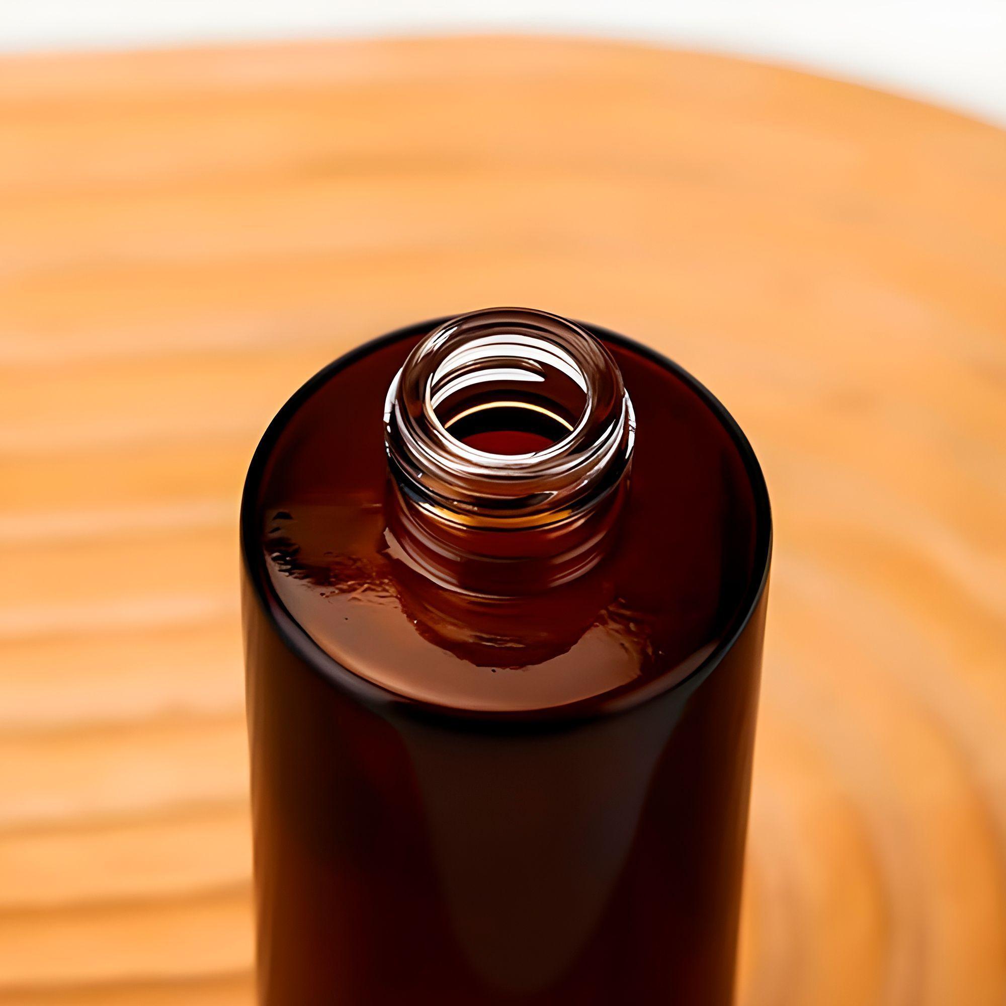 Set 12 Frasco Ambar Vidrio Dispensador Bomba Locion 50ml-2