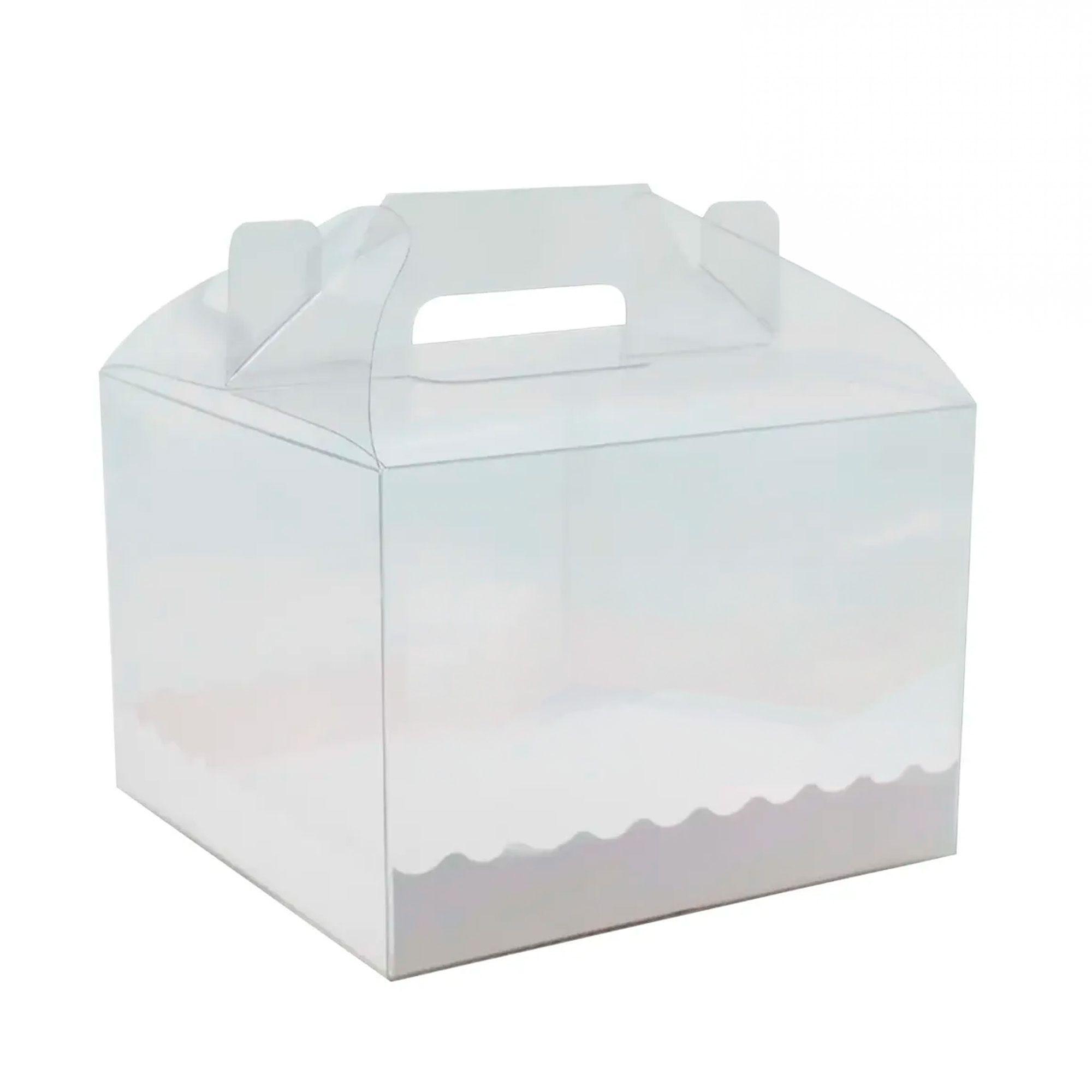 Cajas Transparentes De Acetato Para Velas Pastel 16x12cm X10-0