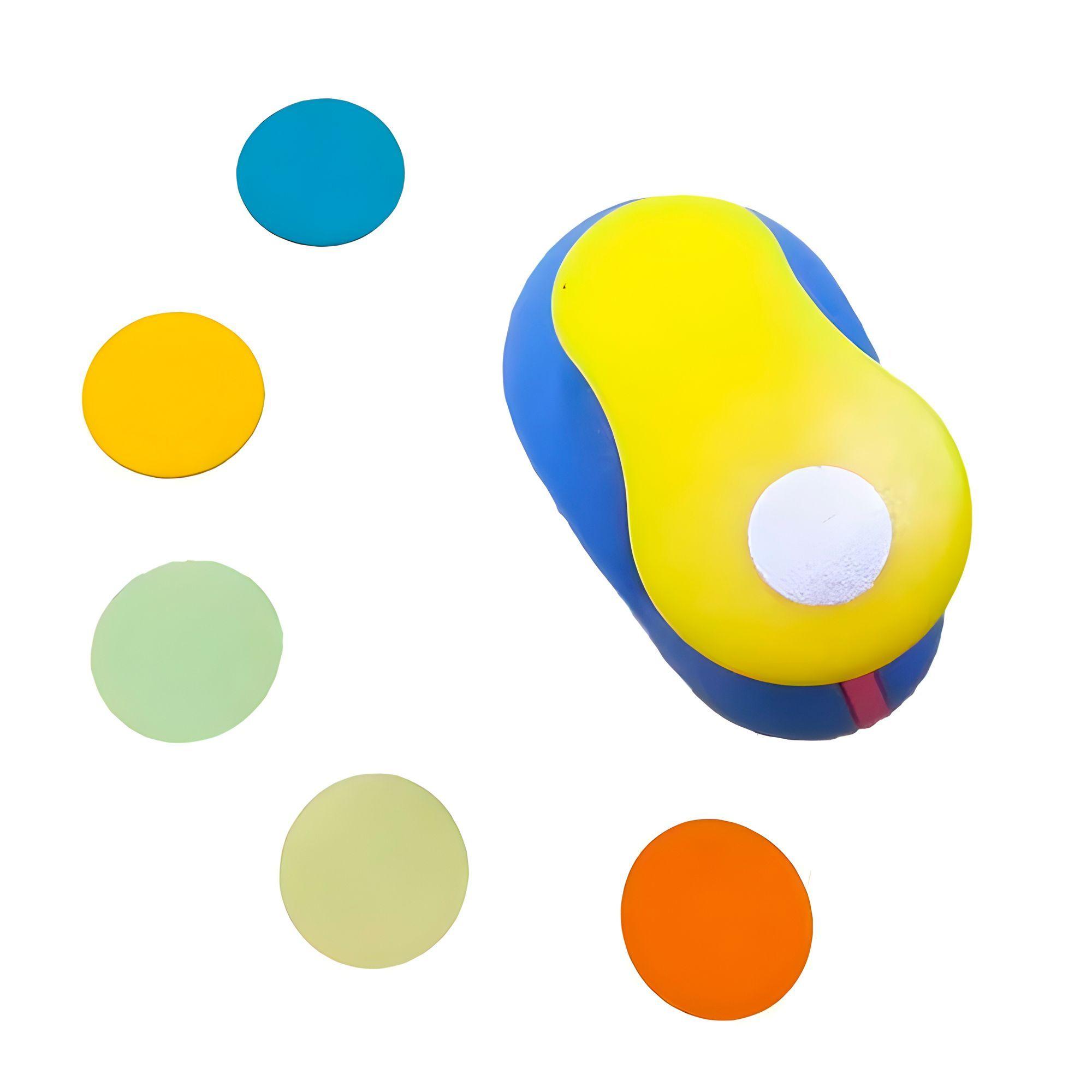 3 Perforadoras De Papel Circular Agujeros Manualidades Arte-3