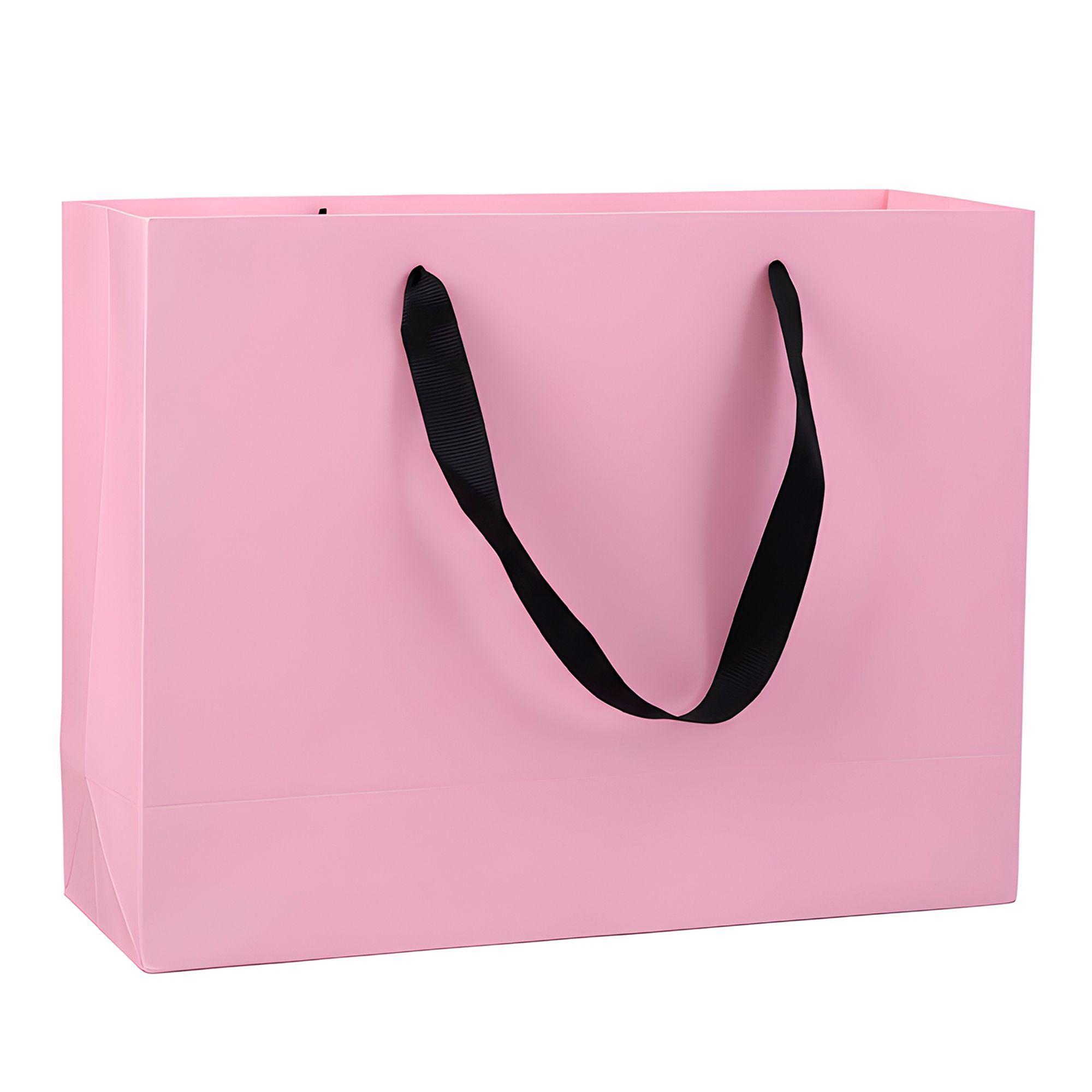 15 Bolsas Cartón Lujo Regalo Ecológicas Colores 43x32x14cm-0