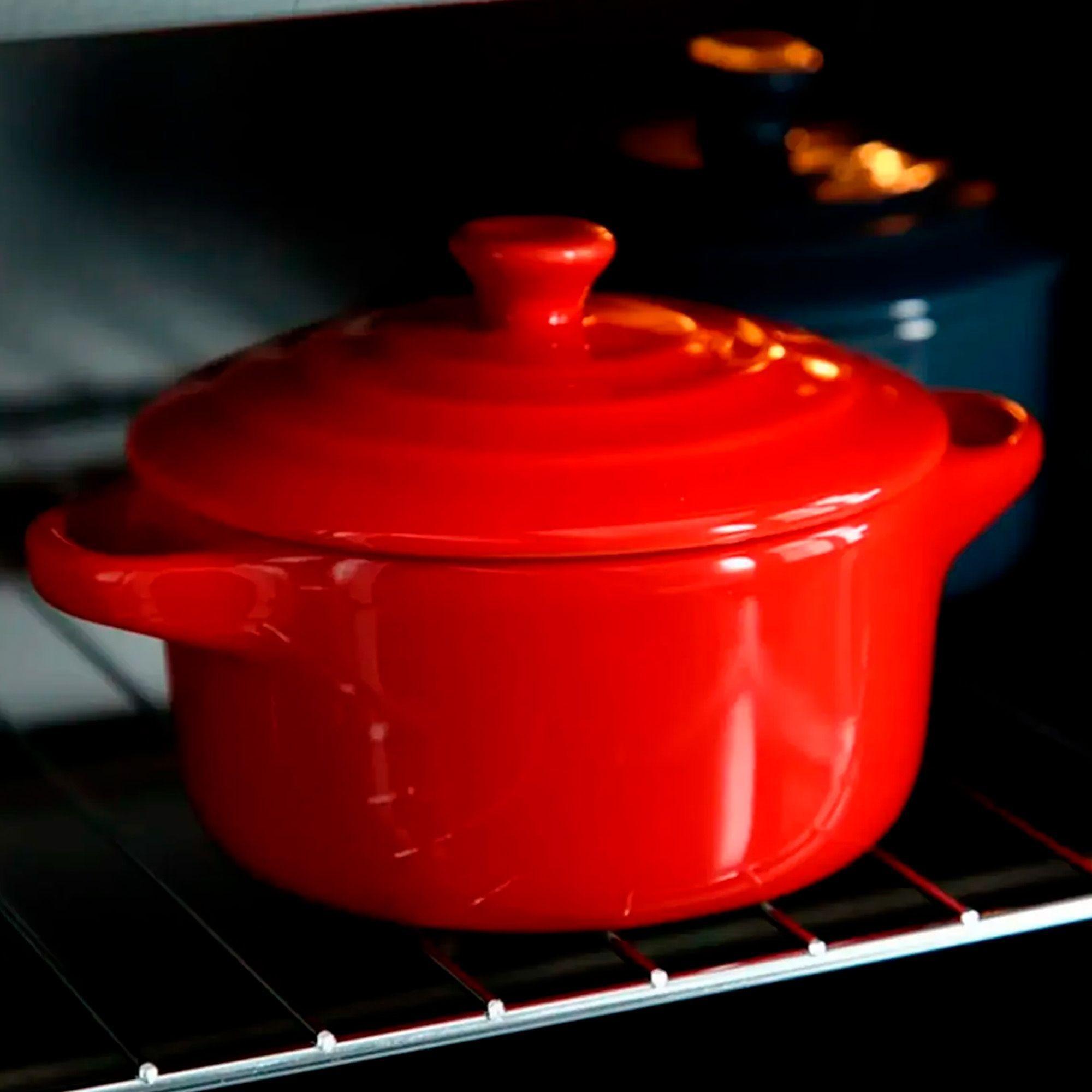 Mini Cacerola Olla De Cerámica Cocotte Pocillo 300ml X4-4