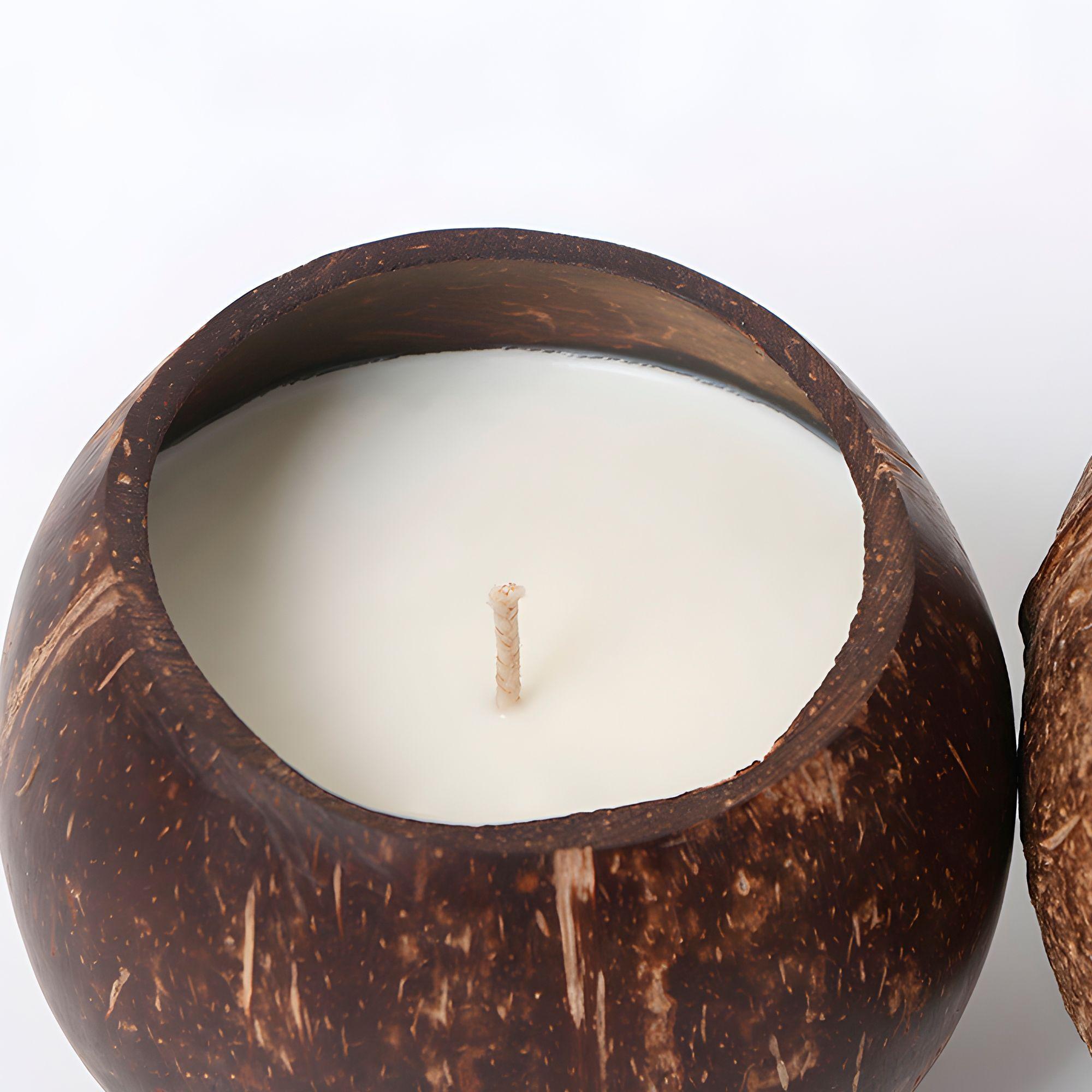 5 Cuencos Coco Cascara Velas Aroma Creativo Decoraci n 400ml-2