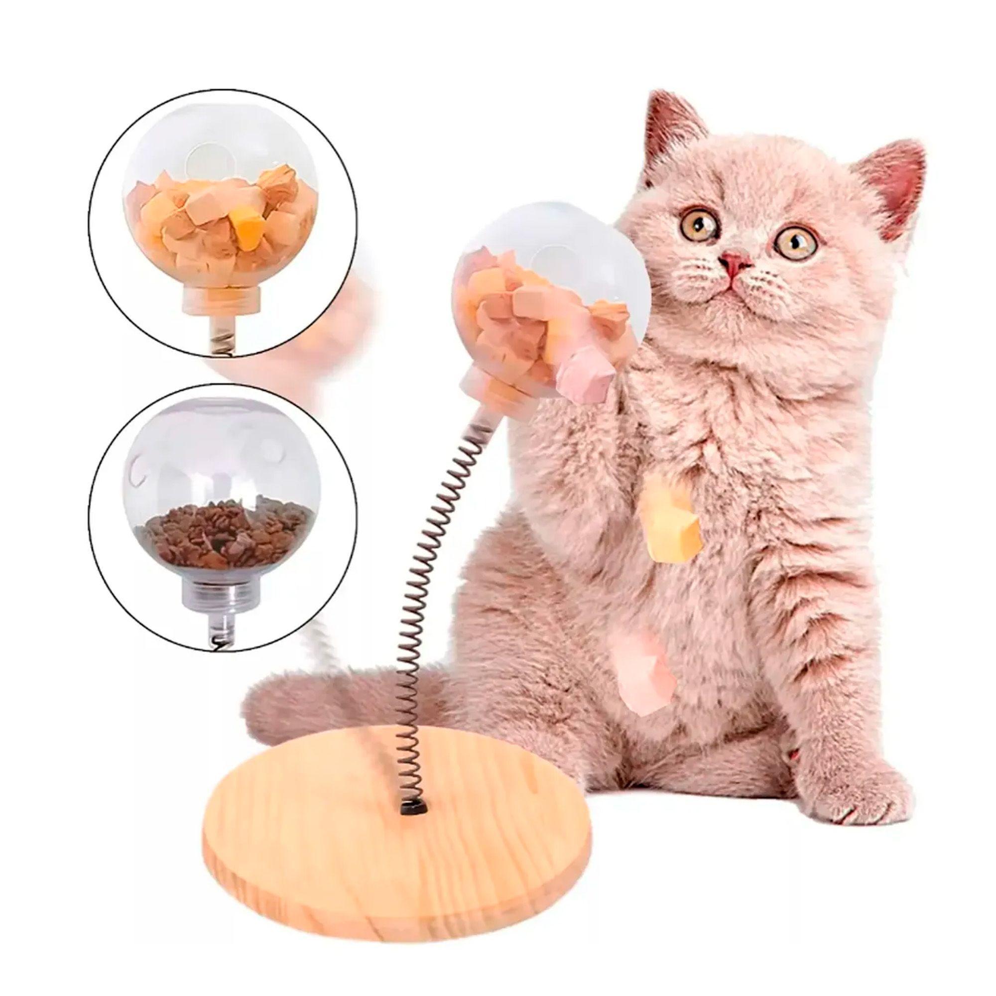 Juguete Interactivo Para Perros Gatos Snack Comida Premio-3