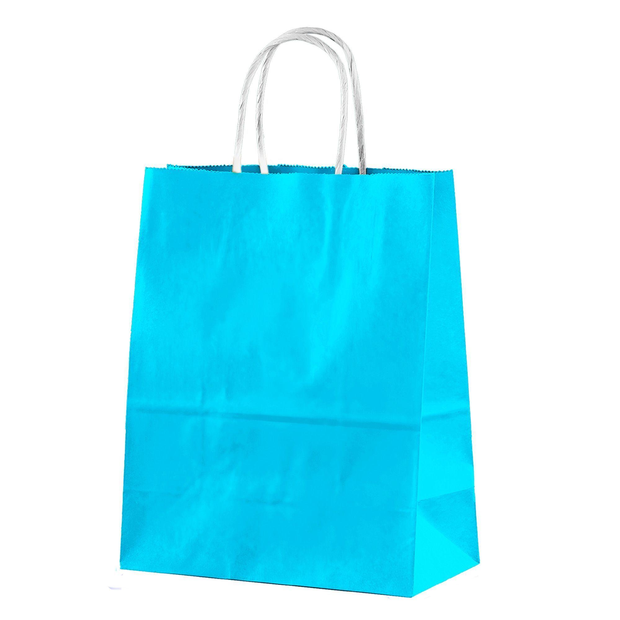 Bolsa Papel Kraft Ecologica Degradable 21x11x27 Cm Pack X60-0