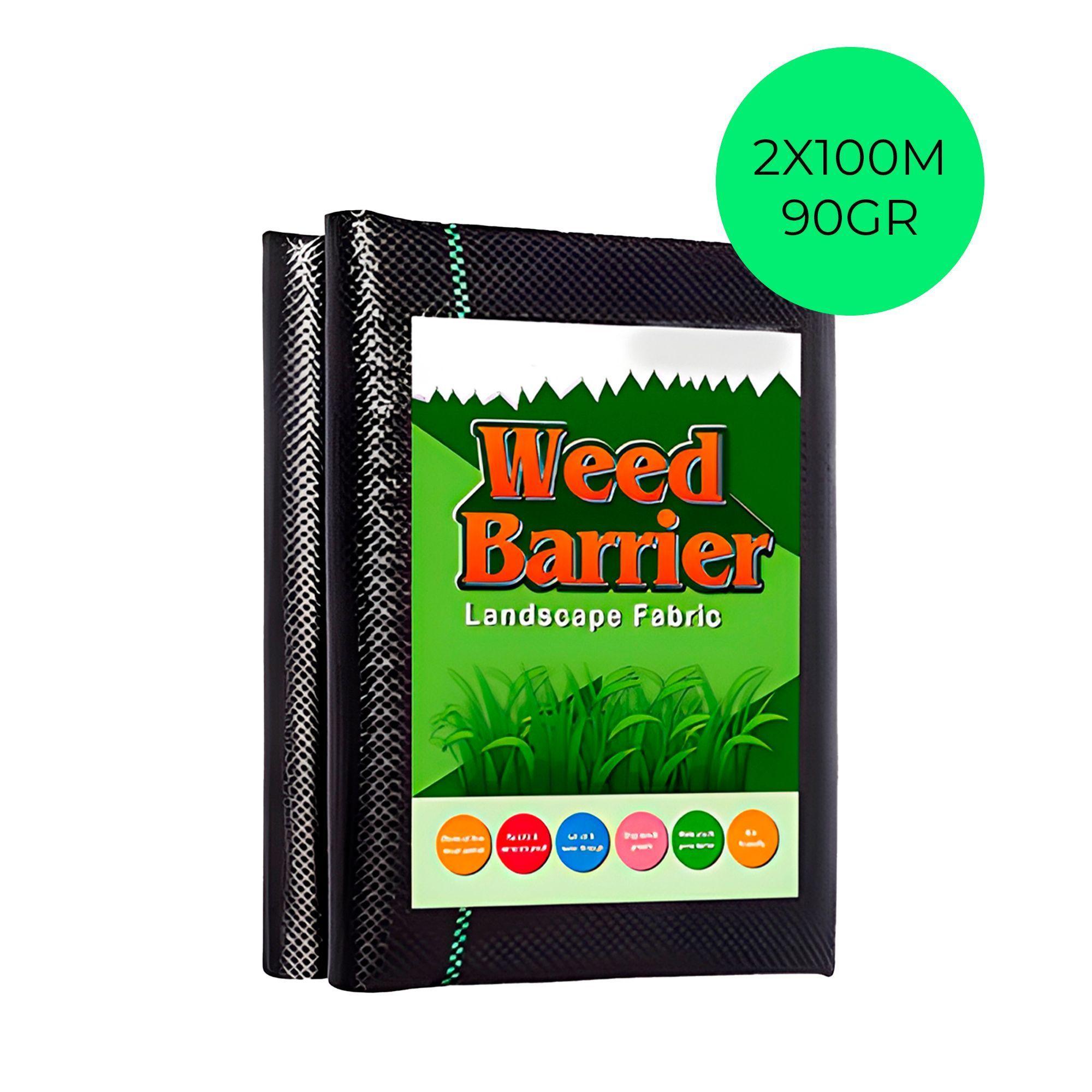 Tela Para Jardineria Agricultura Resistente Calidad 2x100m-5