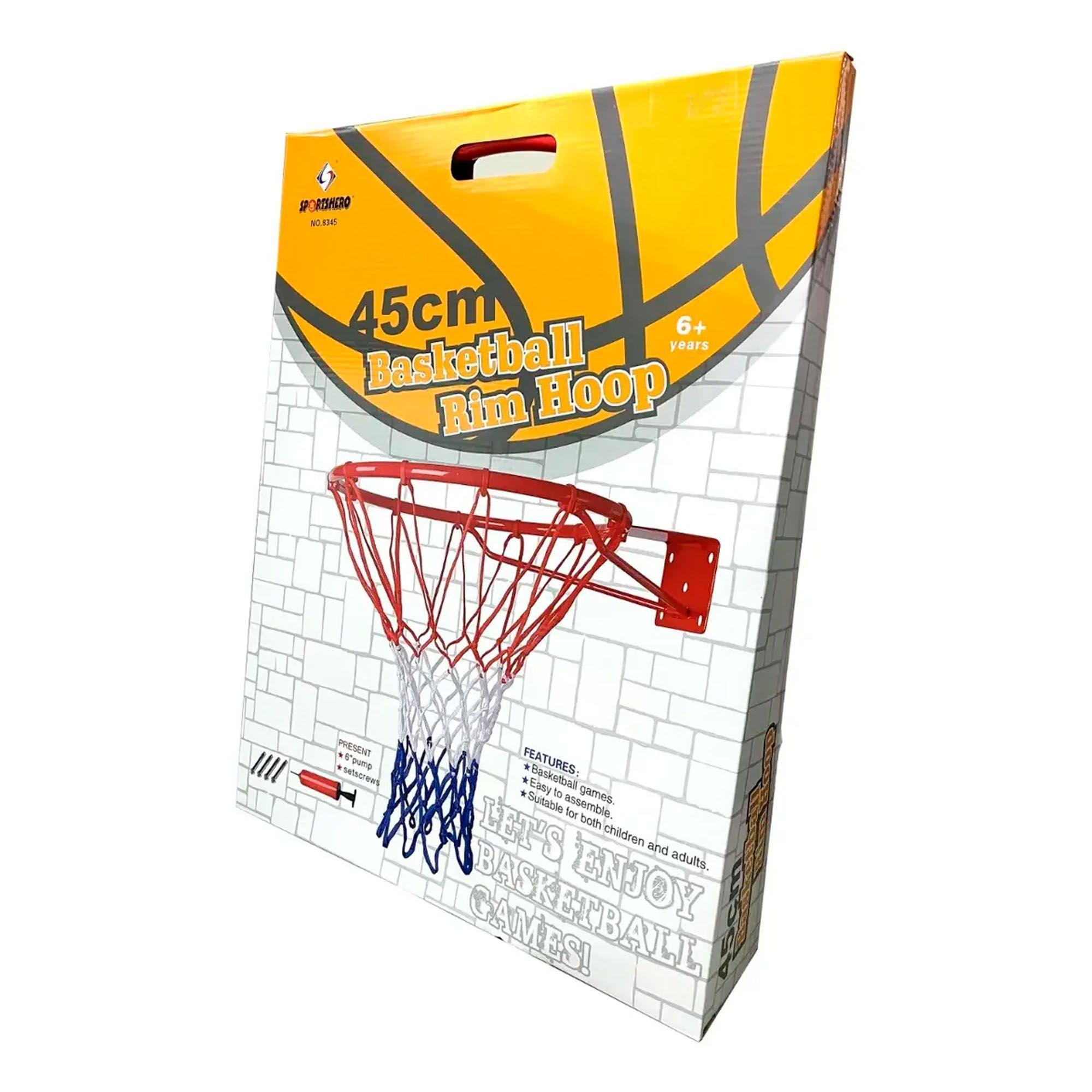 Aro Basquetbol Aro Basketball Medida Profesional 45 Cm Red-4