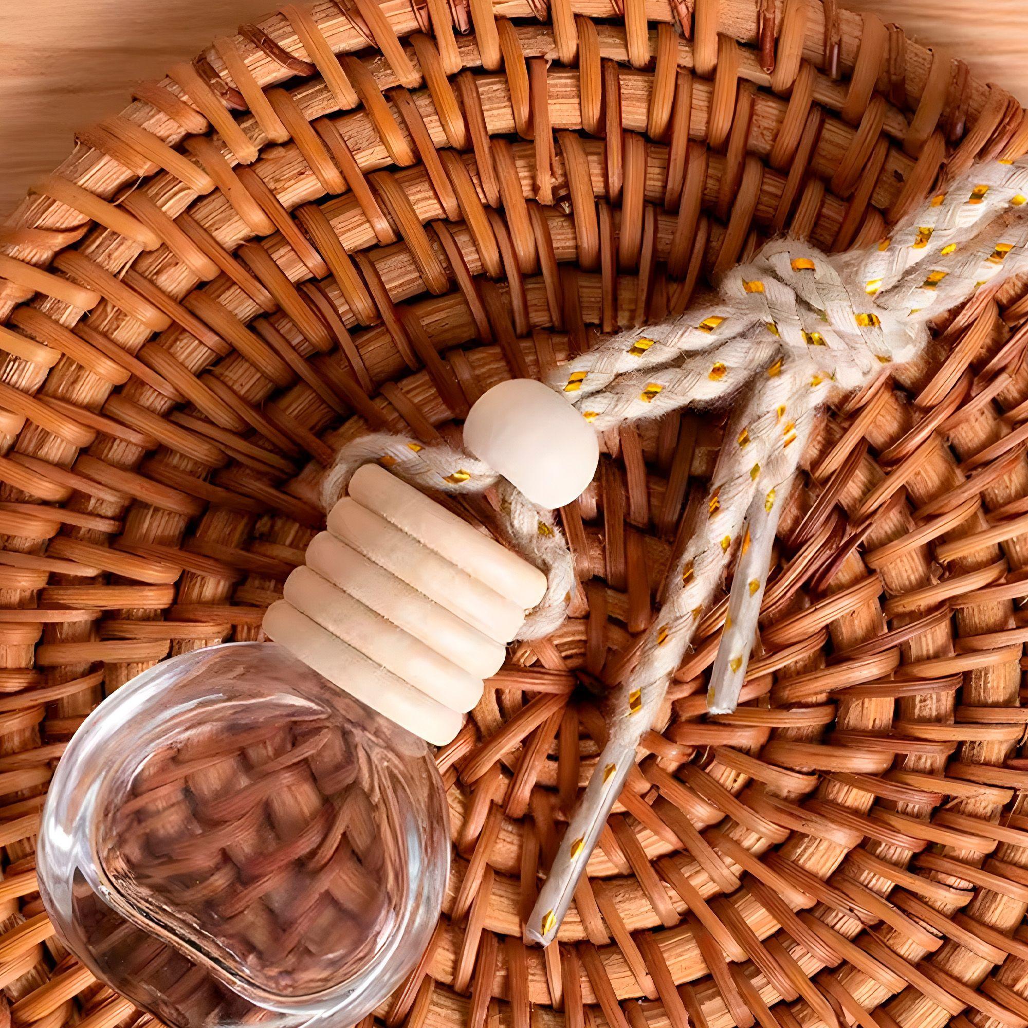 20 Frascos Difusores Auto Aromatizantes Circular Aceite 8ml-6