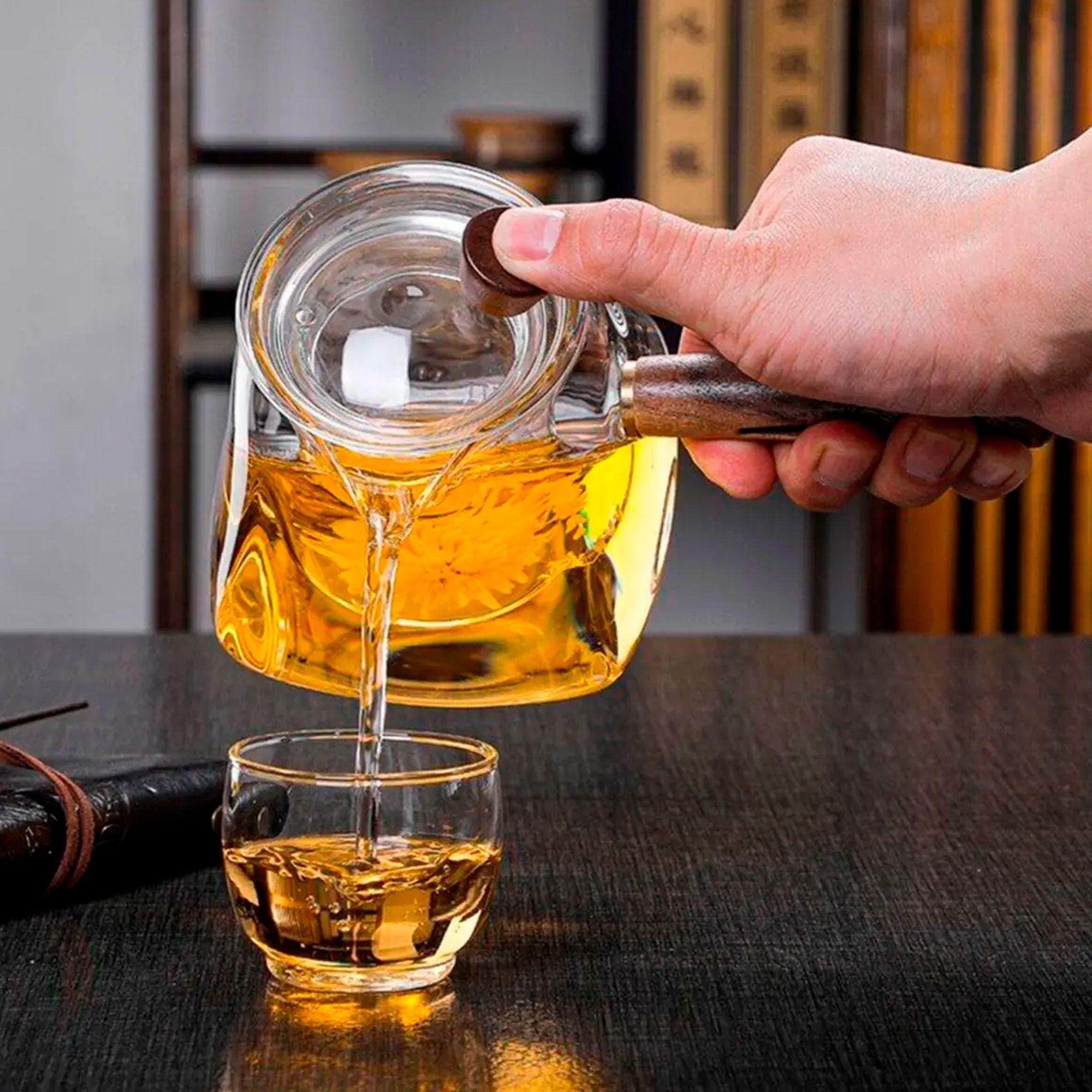 Tetera Infusora De Vidrio Con Filtro Para Té Hierbas 700 Ml-3