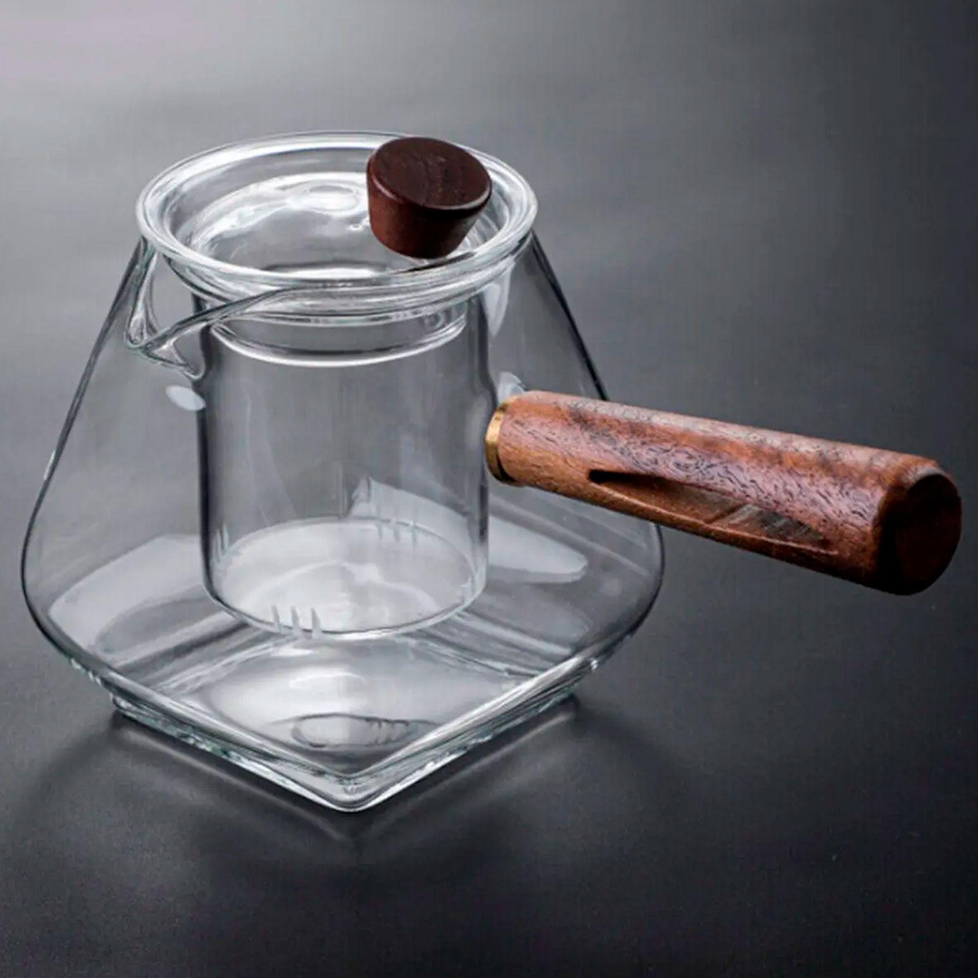 Tetera Infusora De Vidrio Con Filtro Para Té Hierbas 700 Ml-4