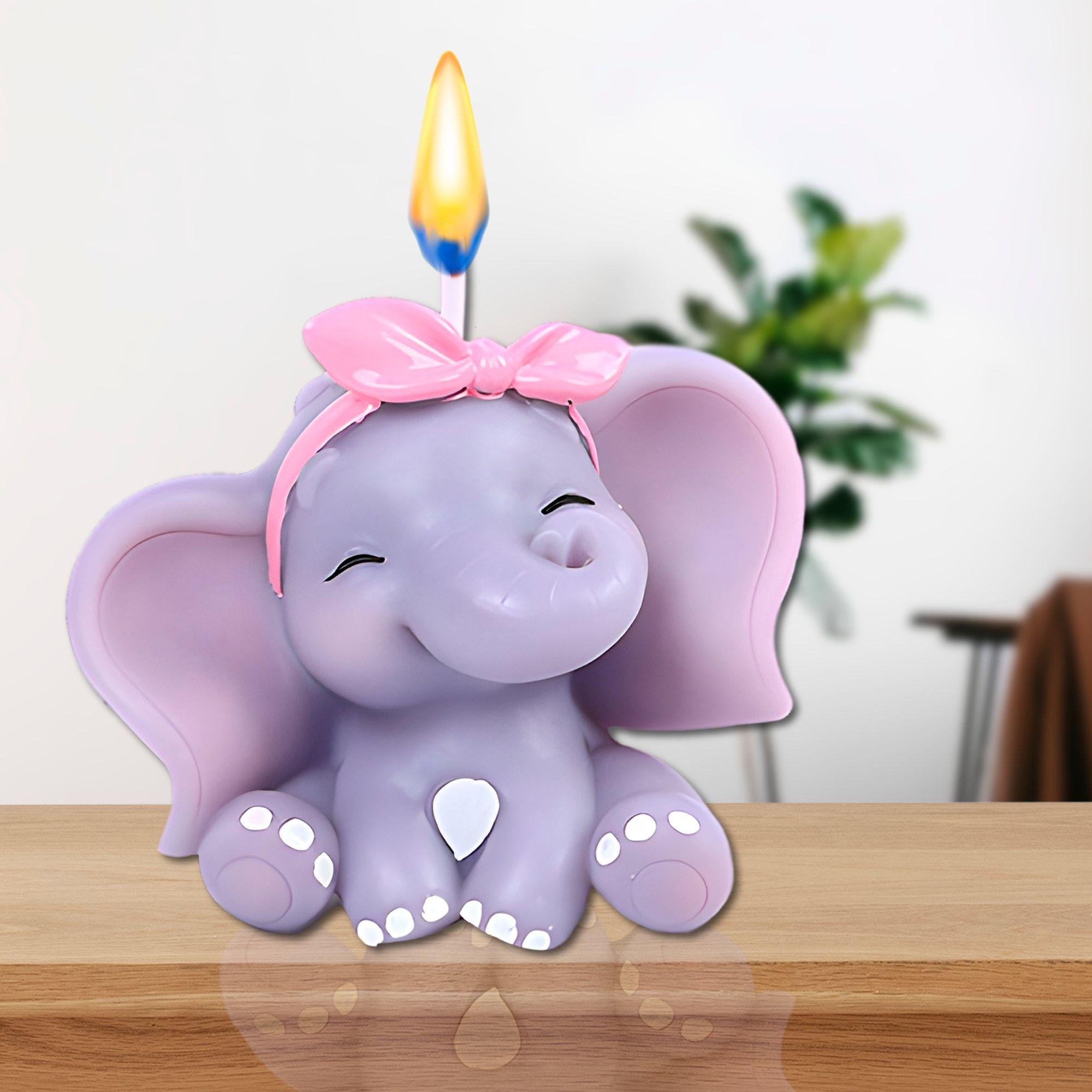 3 Moldes De Silicona Velas Peque a Elefanta 8 5 X 6 5 Cm-9