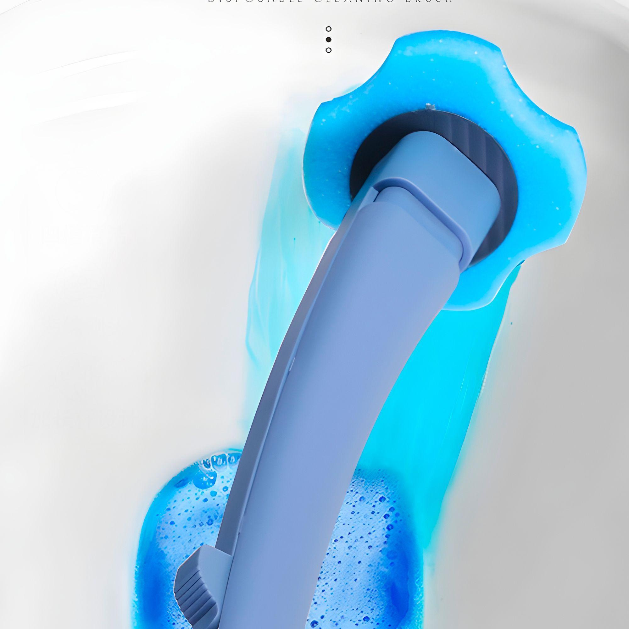 Cepillo Escobilla Wc Limpiador Baño Inodoro 16 Cargas-6