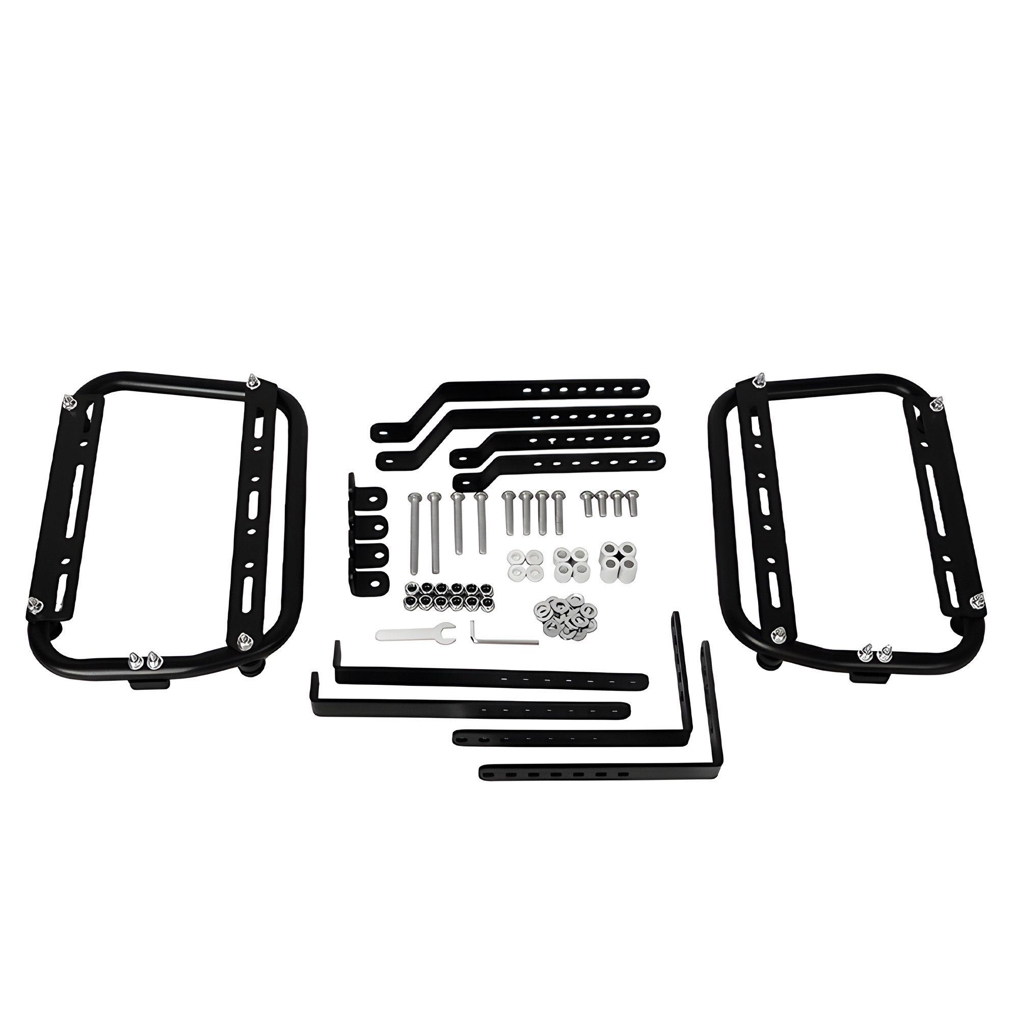 Maleta Top Case laterales Moto Motocicleta 38 Lt Anclaje-1