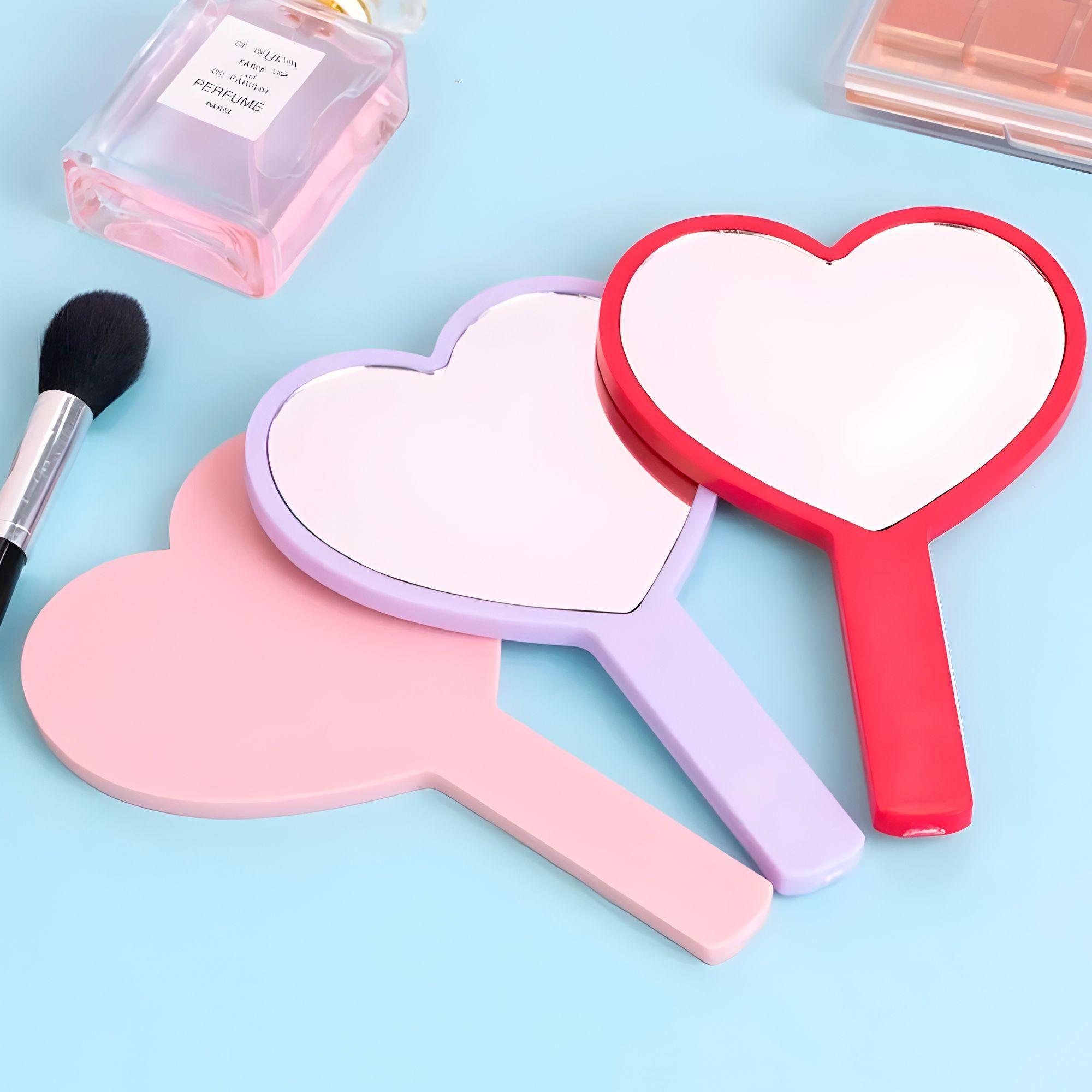 10 Espejos Forma Corazón Para Moldes Silicona 9 5 X 7 5 Cm-2