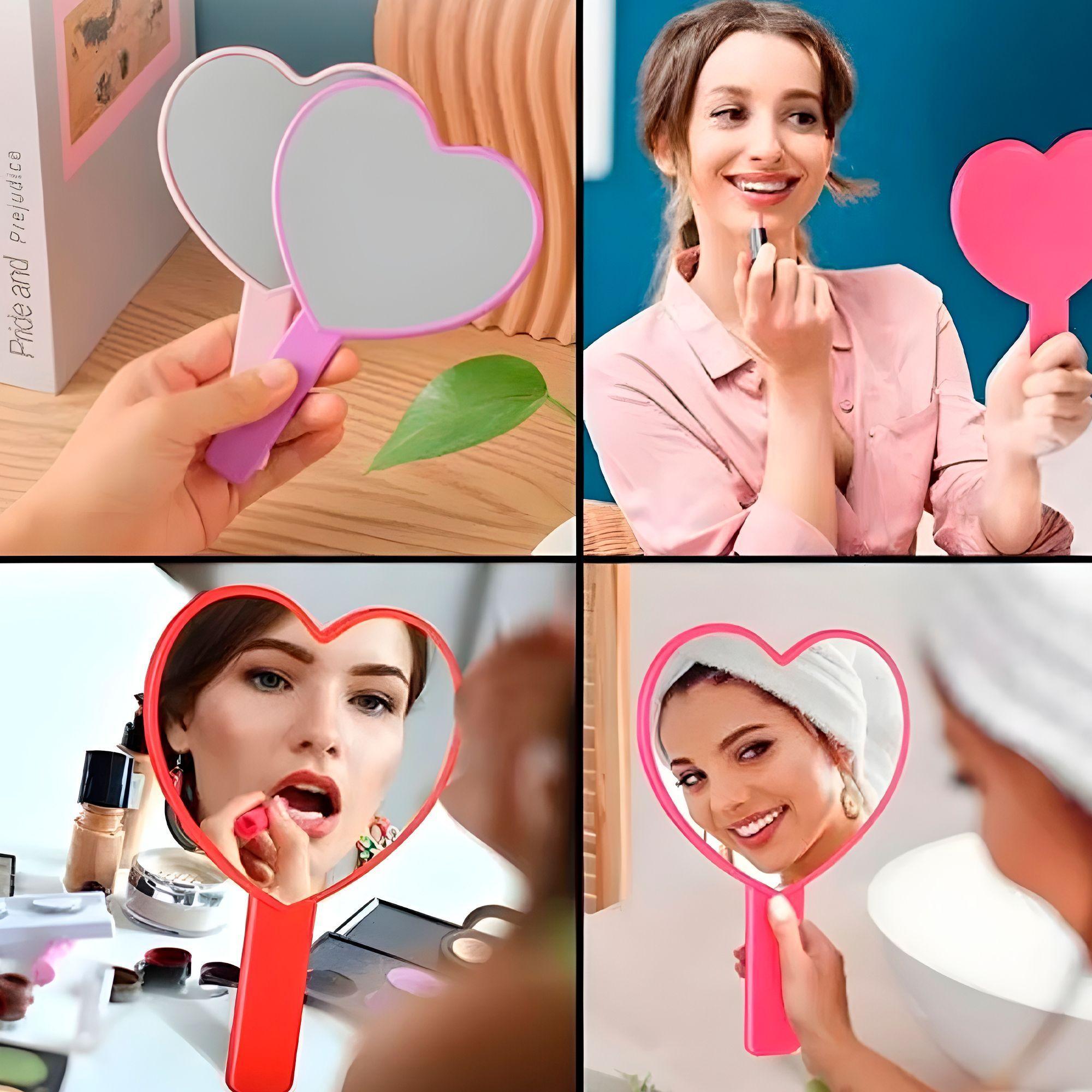 10 Espejos Forma Corazón Para Moldes Silicona 9 5 X 7 5 Cm-5