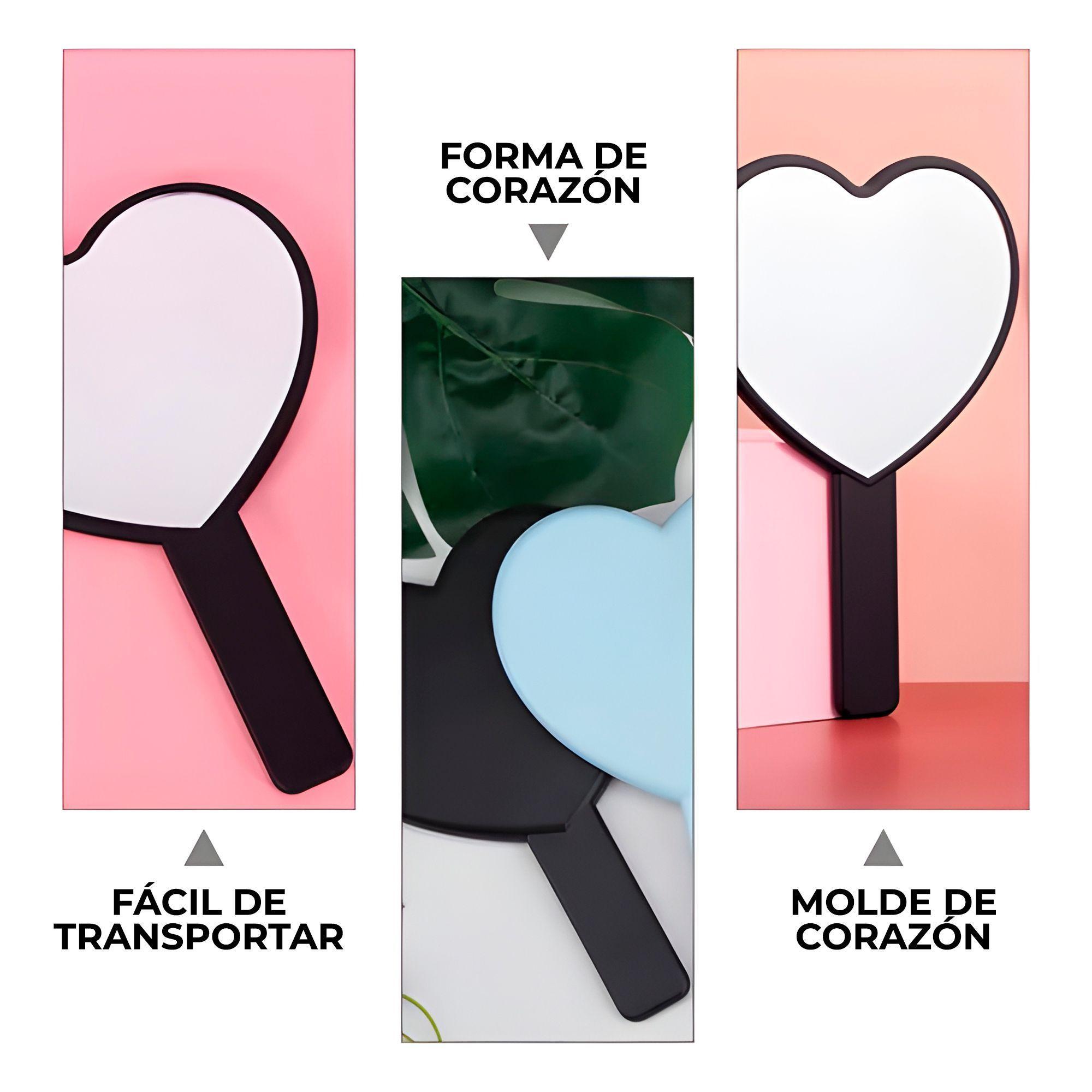 10 Espejos Forma Corazón Para Moldes Silicona 9 5 X 7 5 Cm-7