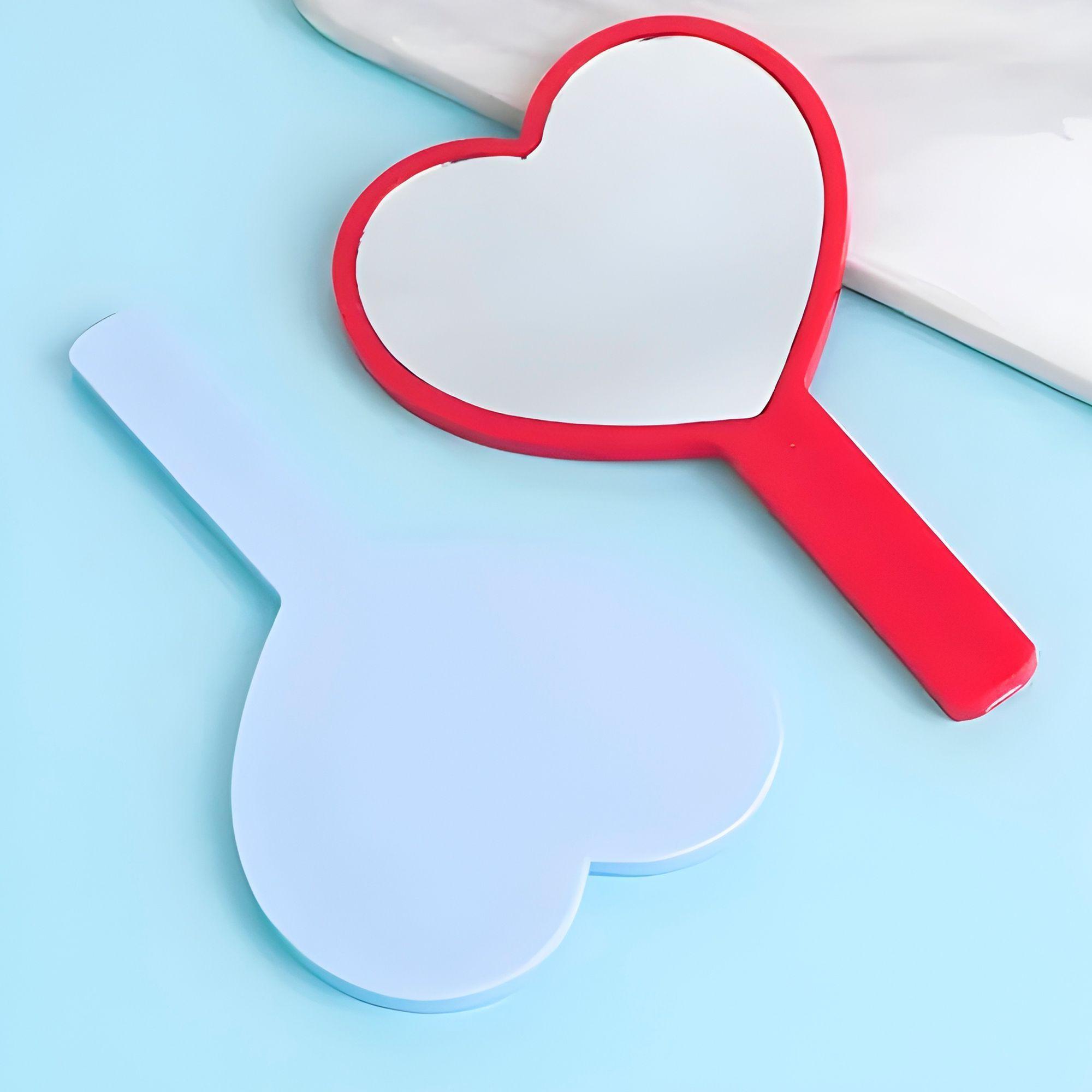 10 Espejos Forma Corazón Para Moldes Silicona 9 5 X 7 5 Cm-8