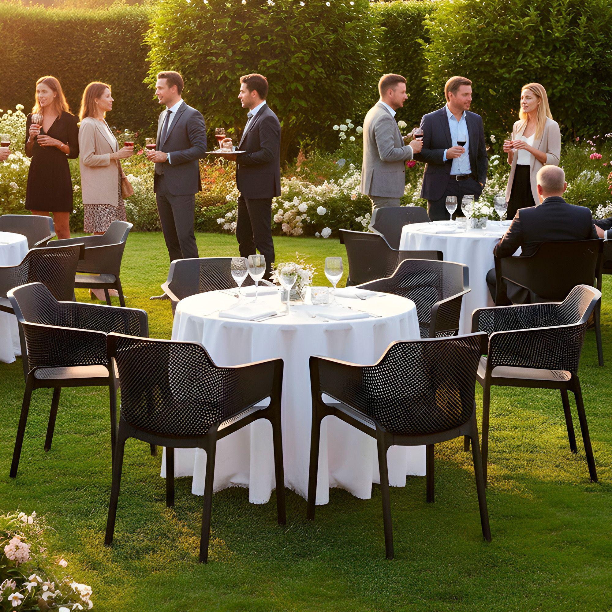 Sillas Terraza Comedor Exteriores Resistentes 80X60X59 CM Nordico Colores 4U-5