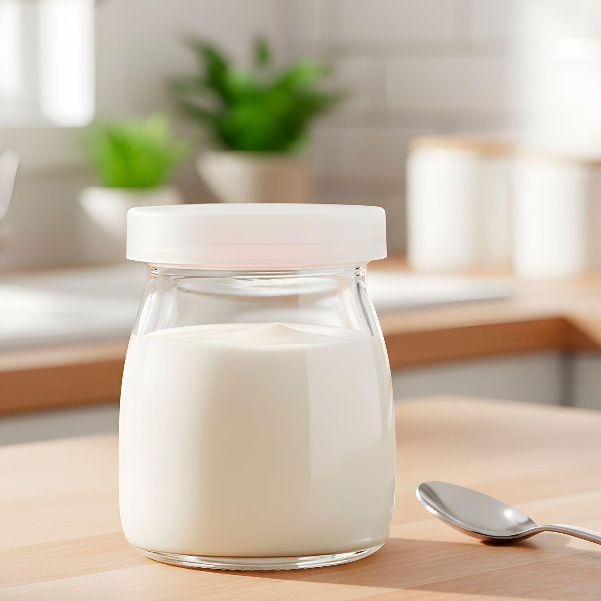 X20 Frascos Vidrio Redondo Yogur 150ml Postres Tapas Plasticas-5