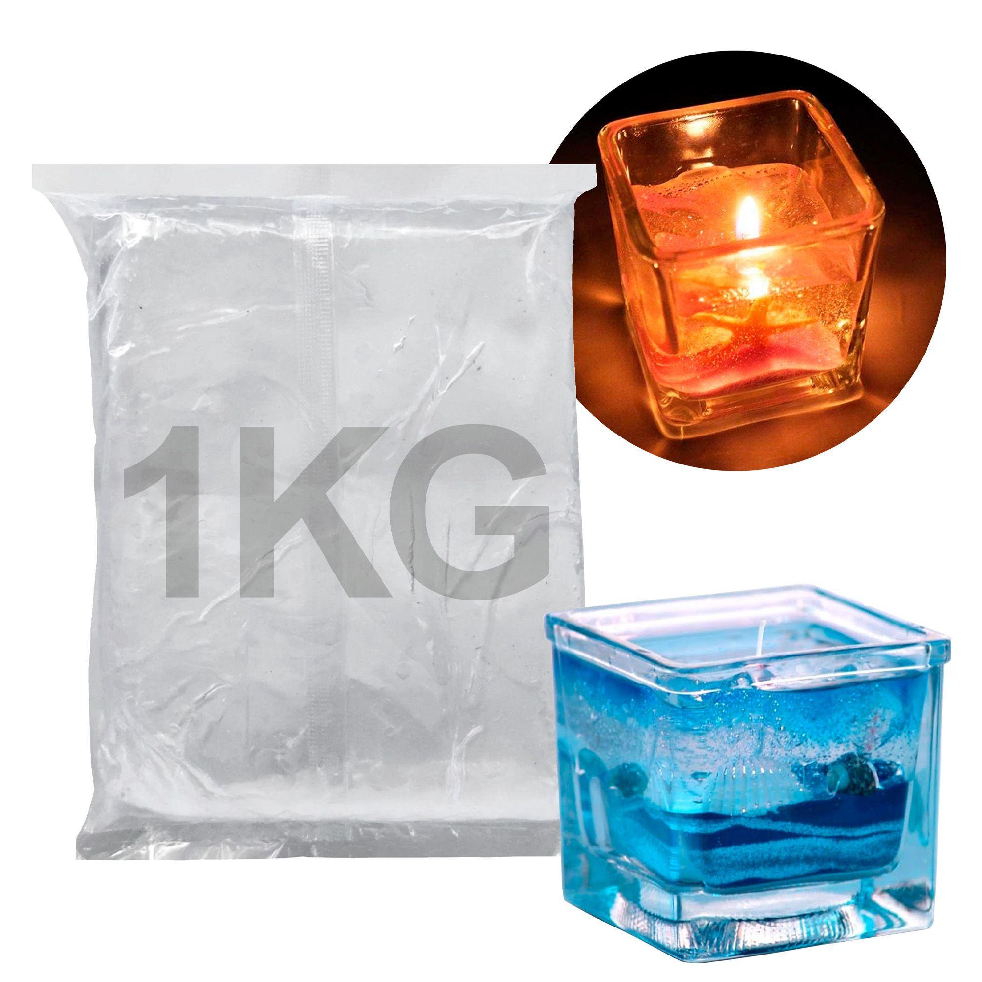 Parafina Cera De Gel Transparente Velas 3 Kilos-3