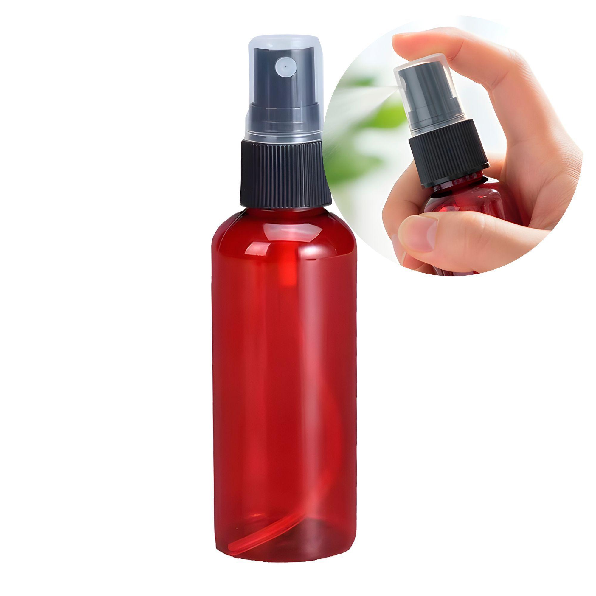 20 Frascos Plásticos Válvula De Spray Liquido mbar 100ml-0