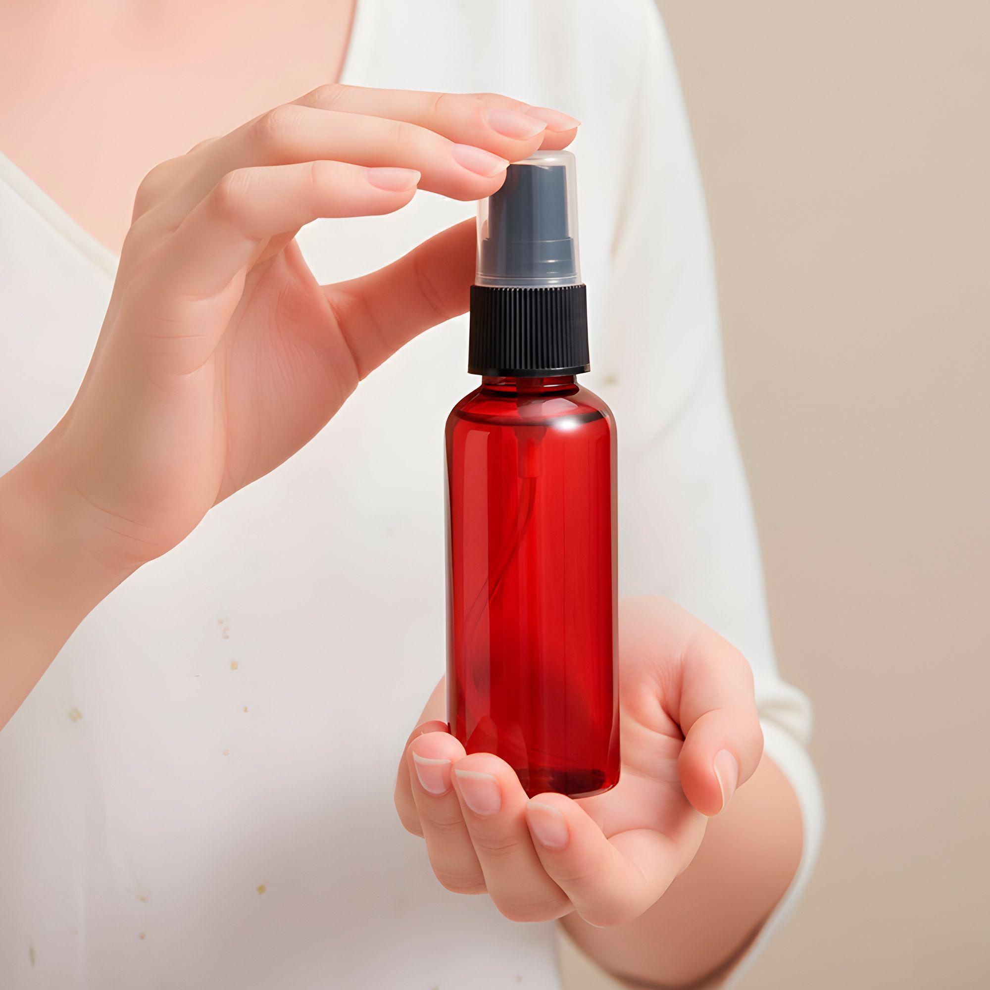 20 Frascos Plásticos Válvula De Spray Liquido mbar 100ml-9