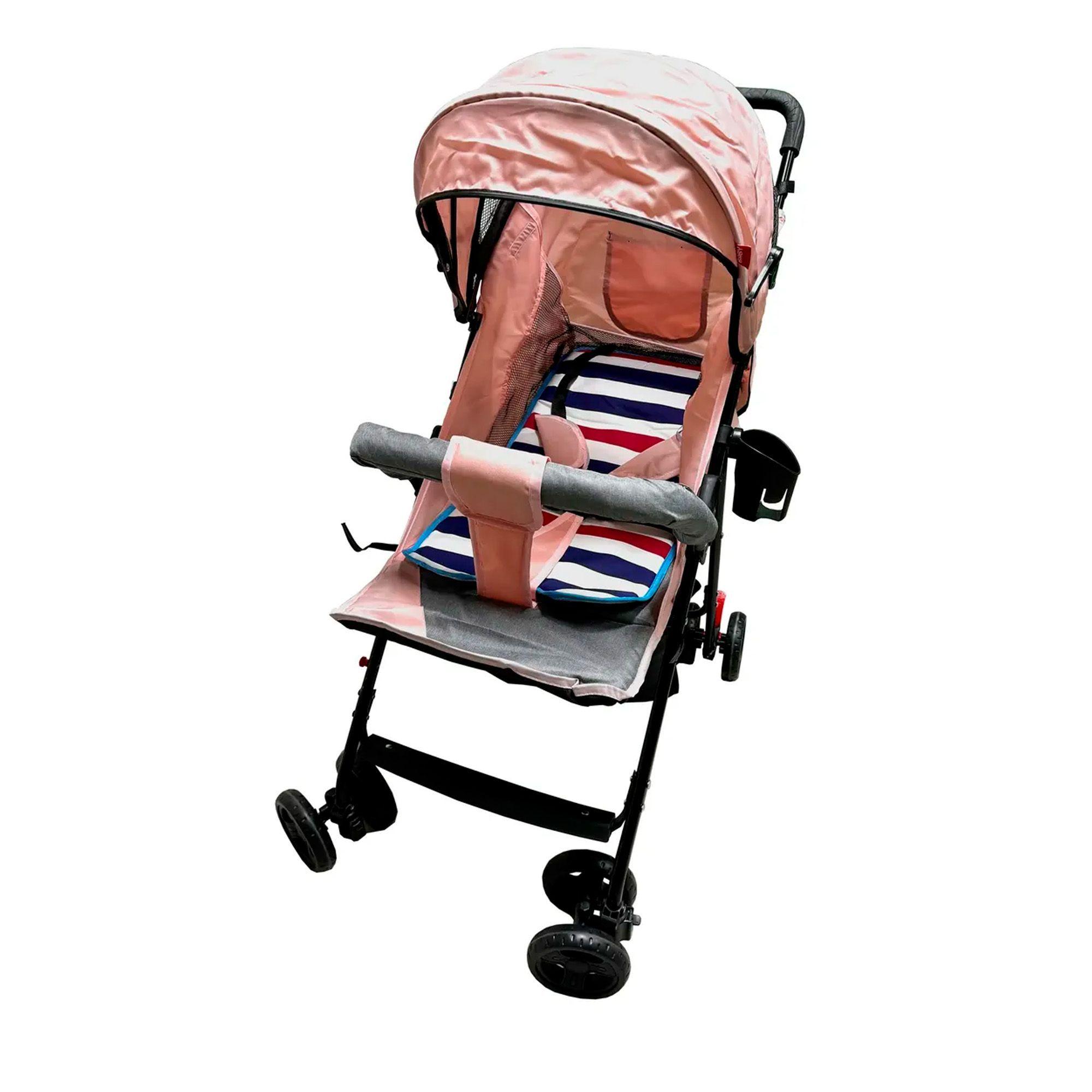 Coche Reclinable Plegable De Paseo Para Bebé-2