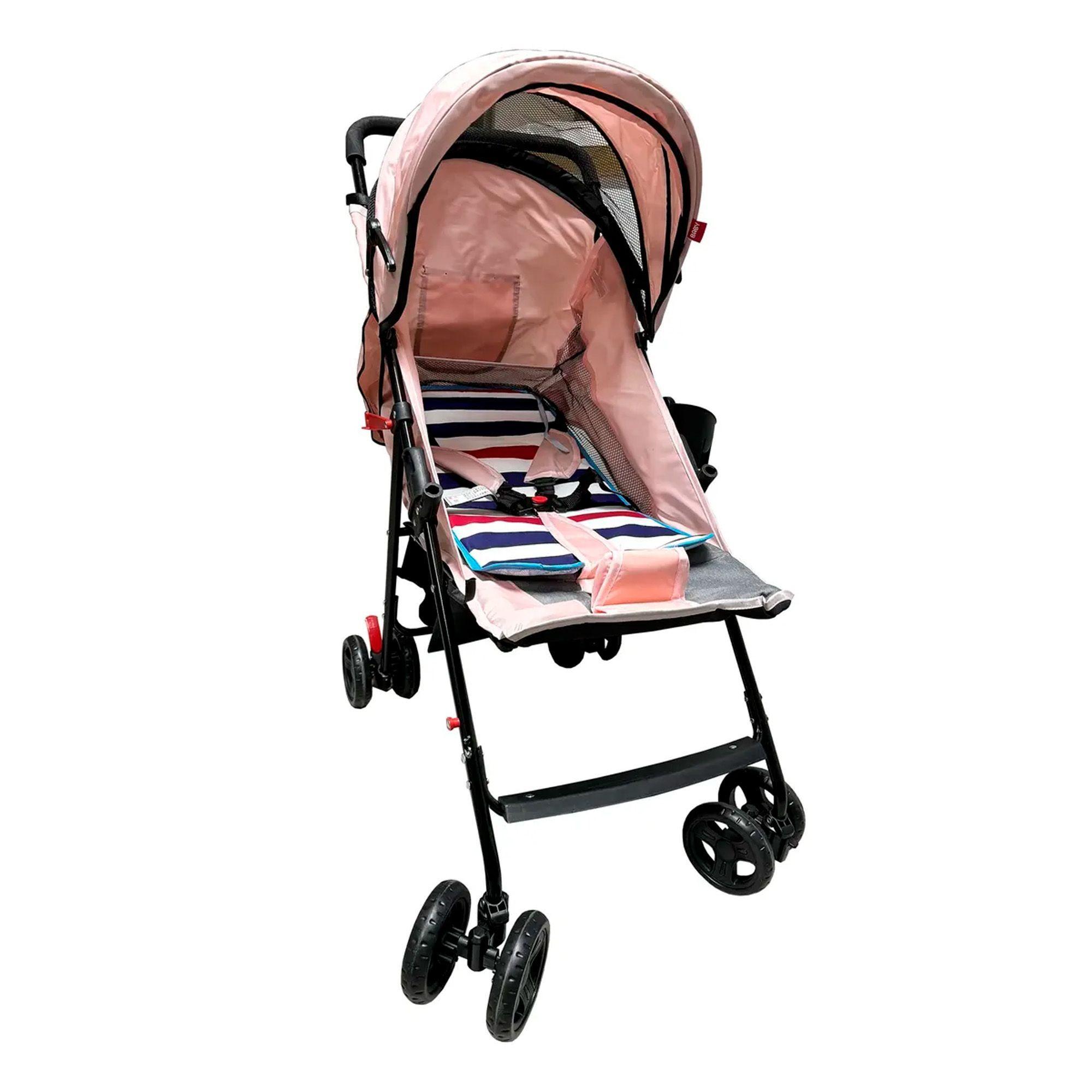 Coche Reclinable Plegable De Paseo Para Bebé-3