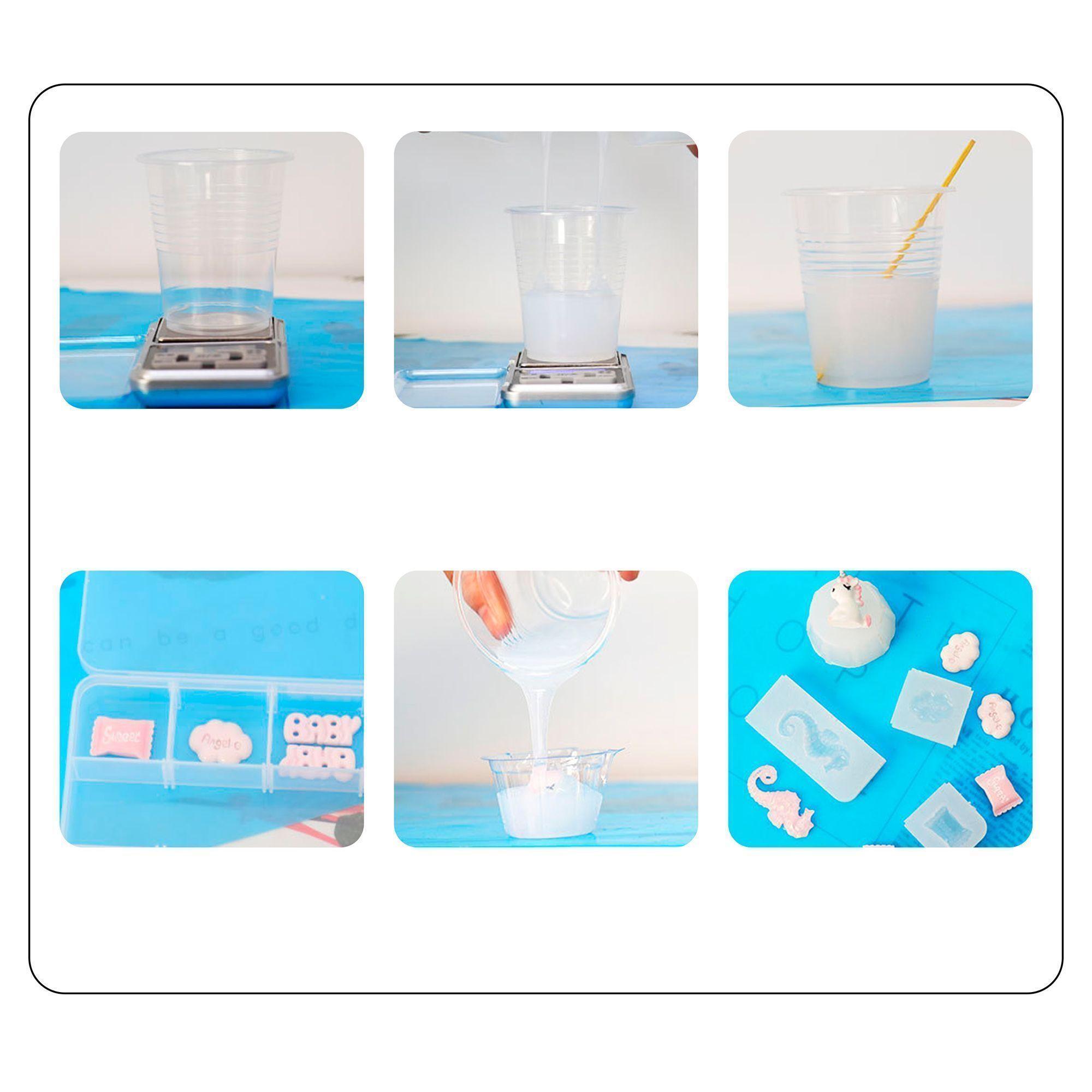 Silicona Caucho Para Moldes Epóxicos Y Chocolatería 1 Kg-2