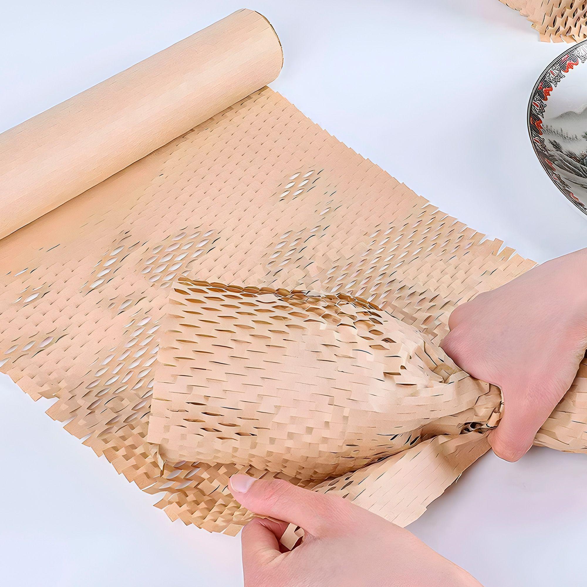 Rollo Papel Kraft Panal Embalaje Proteger 50 Cm X 250 Mts-5