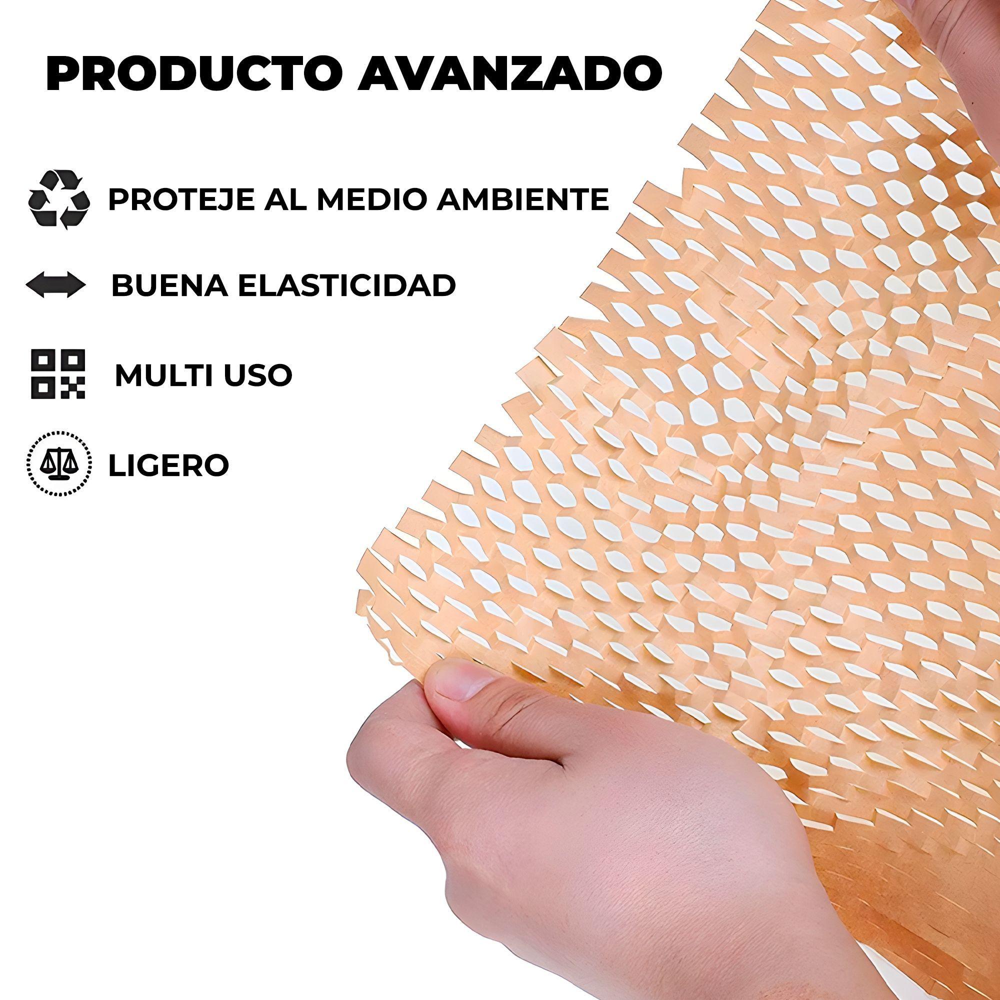 Rollo Papel Kraft Panal Embalaje Proteger 50 Cm X 250 Mts-7