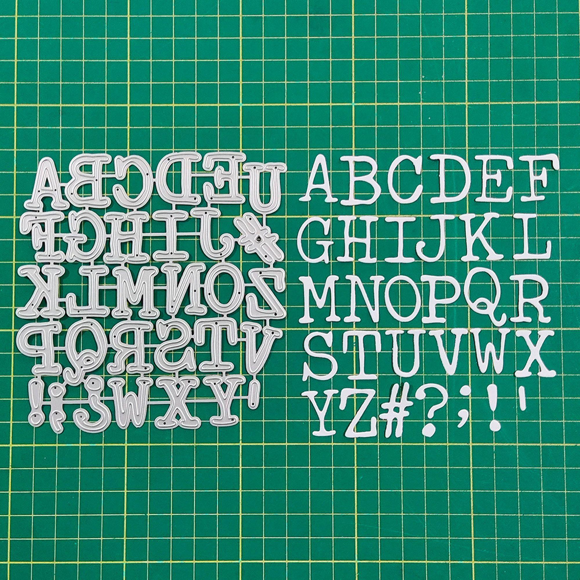 Troquel Corte Metal Molde Abecedario Troqueladora-2