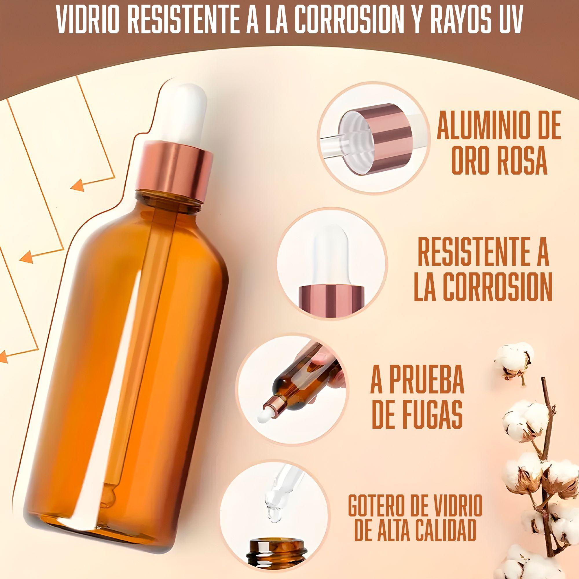 Set 24 Frascos Goteros De Aceite Esencial Goma Blanca 15ml-2