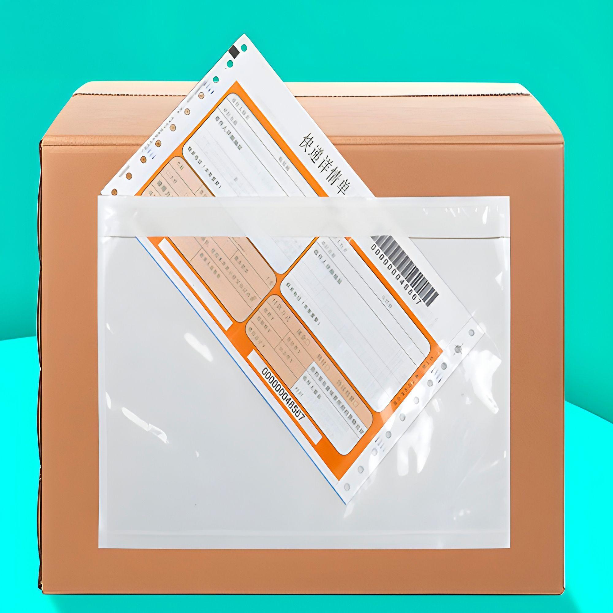 100 Bolsas Oficio Embalaje Transparente Envíos 18 X 24 Cm-2